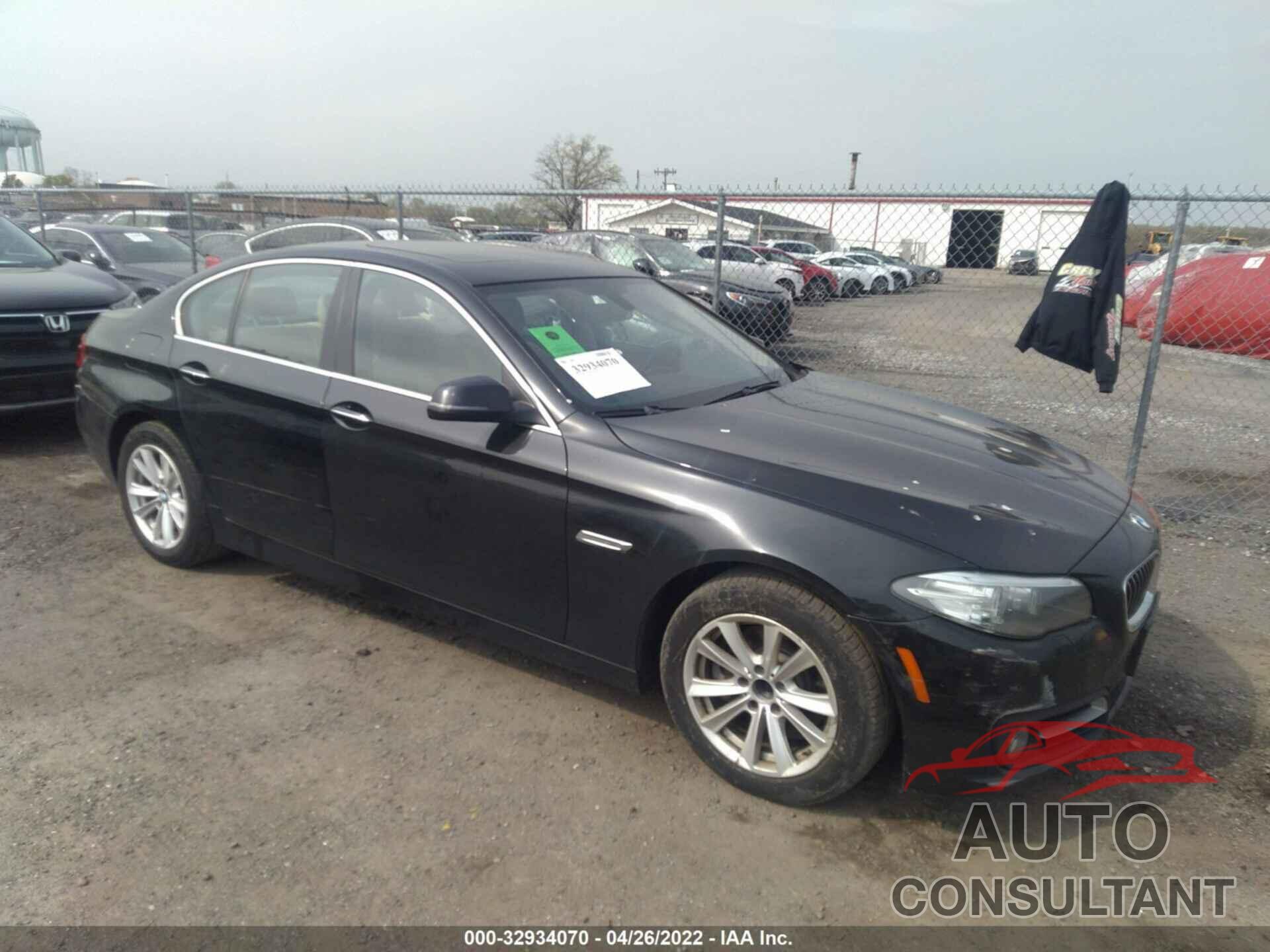 BMW 5 SERIES 2016 - WBA5A7C52GG144702