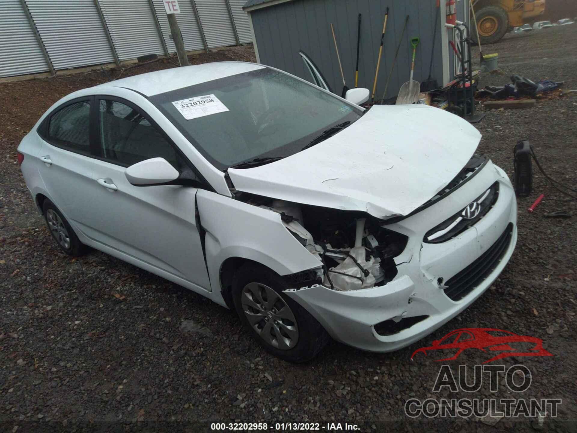 HYUNDAI ACCENT 2016 - KMHCT4AE5GU035489