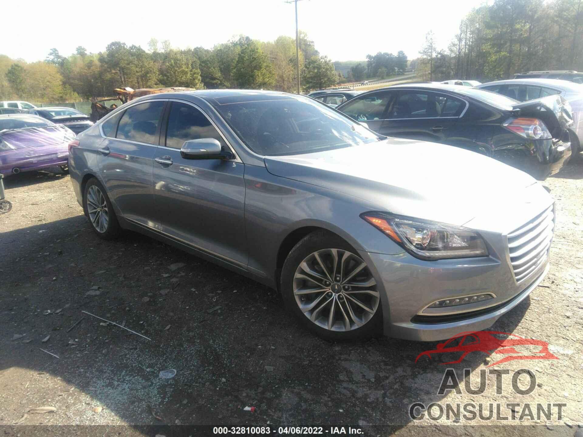 HYUNDAI GENESIS 2016 - KMHGN4JE4GU107827