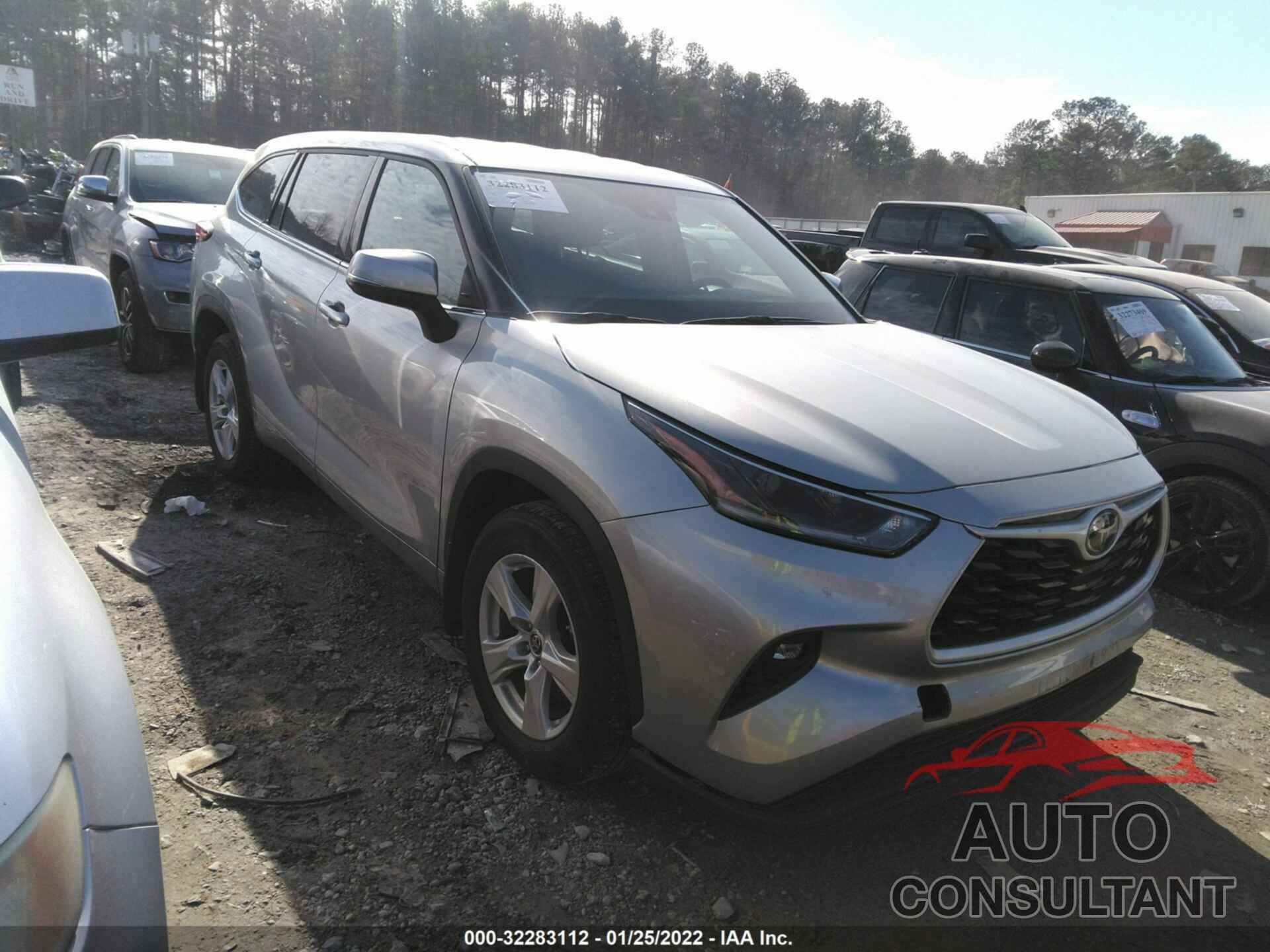 TOYOTA HIGHLANDER 2021 - 5TDBZRBH2MS119564