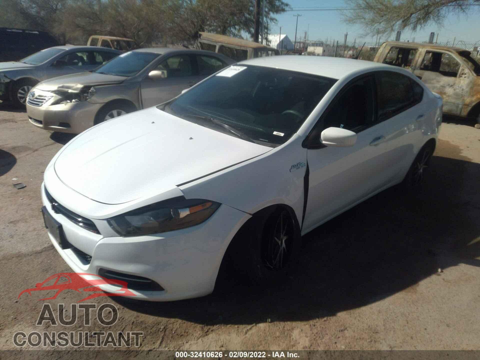 DODGE DART 2016 - 1C3CDFBB7GD564853