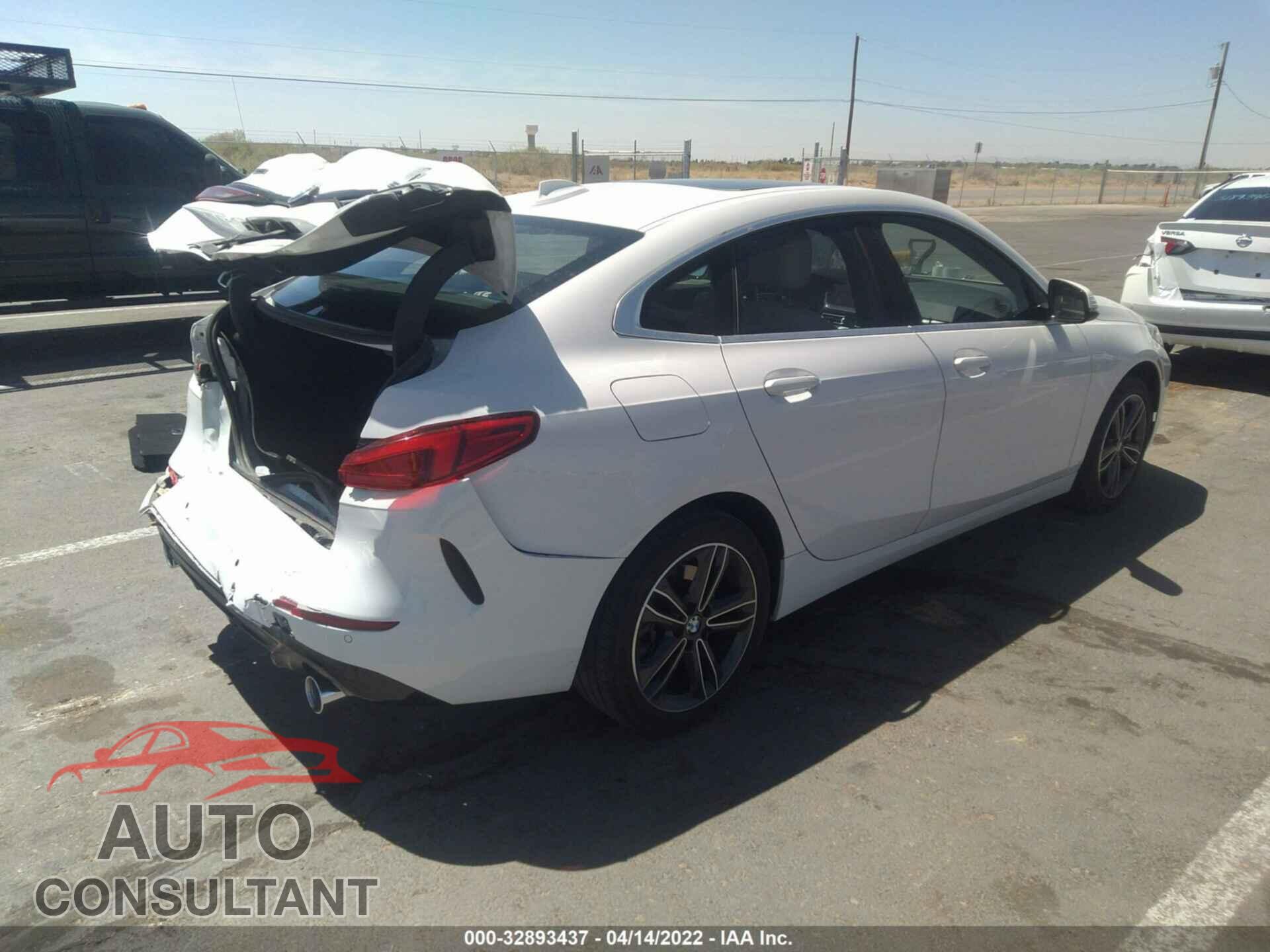 BMW 2 SERIES 2021 - WBA73AK07M7H48704