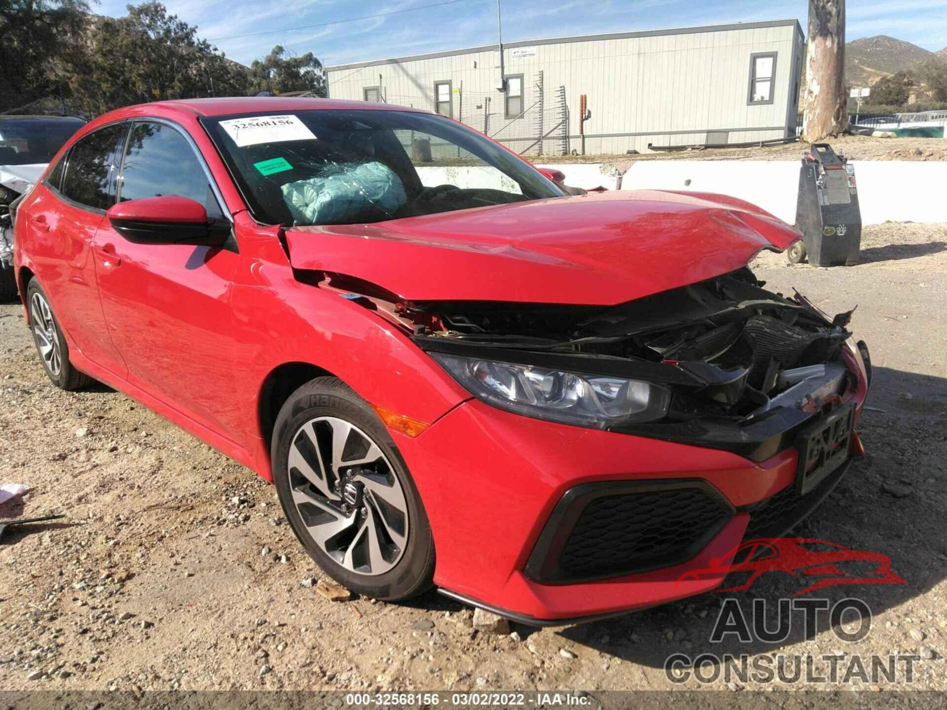 HONDA CIVIC HATCHBACK 2019 - SHHFK7H32KU401208