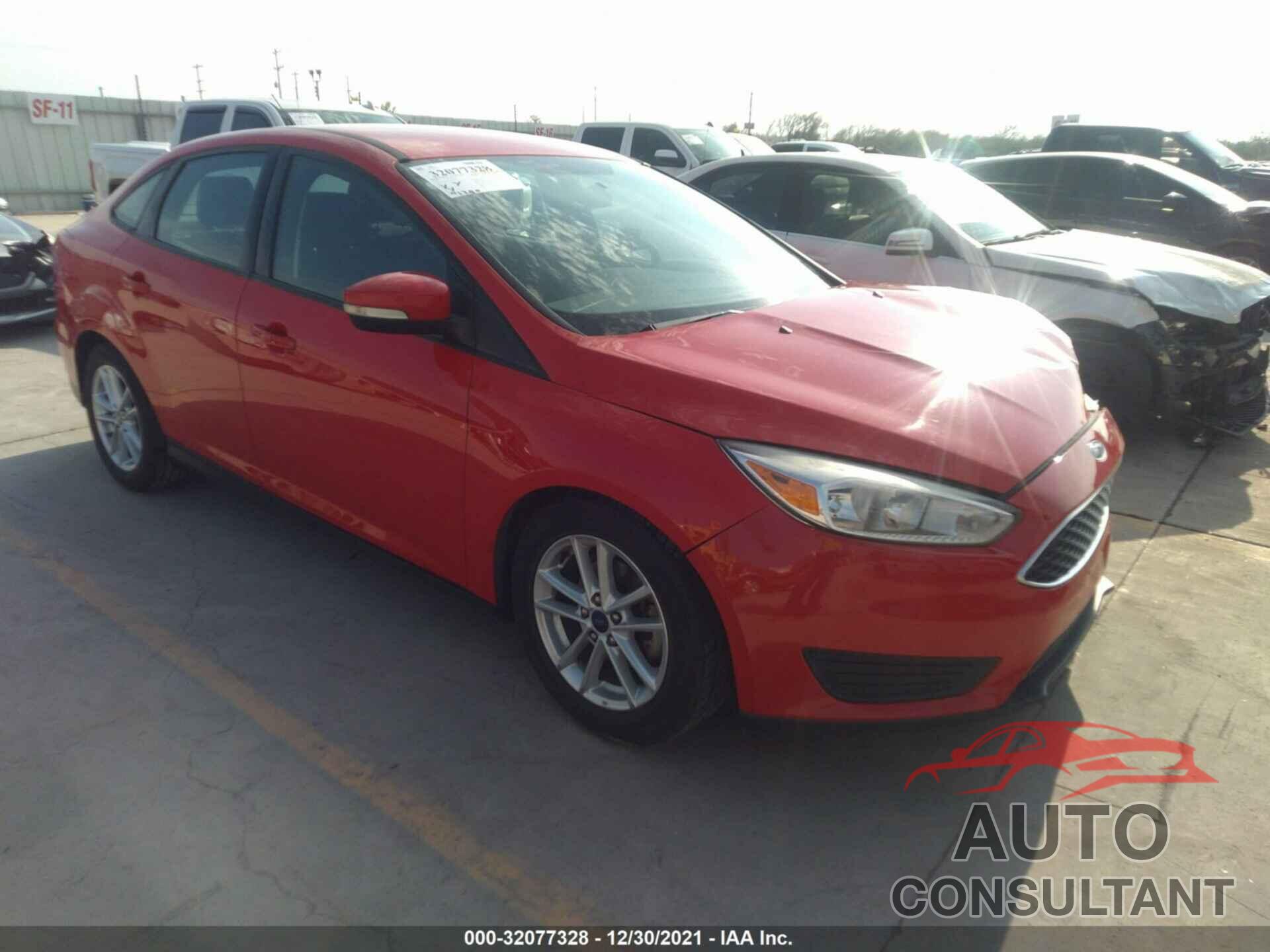 FORD FOCUS 2016 - 1FADP3F25GL285400