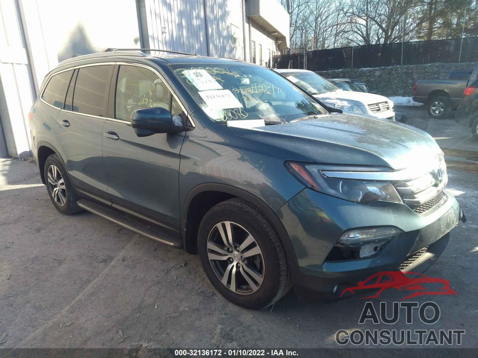 HONDA PILOT 2016 - 5FNYF6H87GB085610