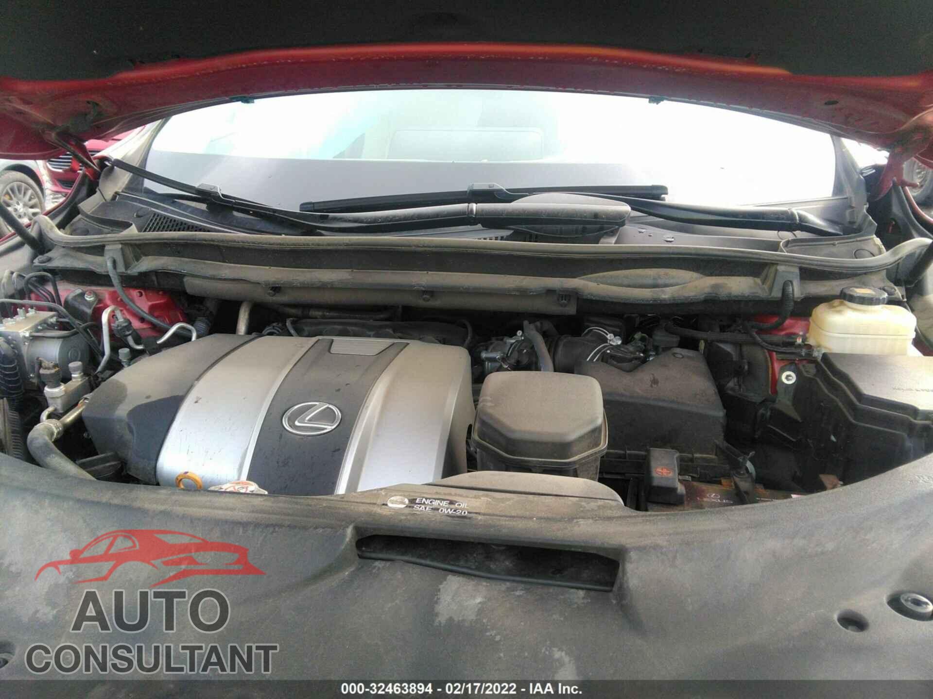 LEXUS RX 2017 - 2T2ZZMCA2HC079774