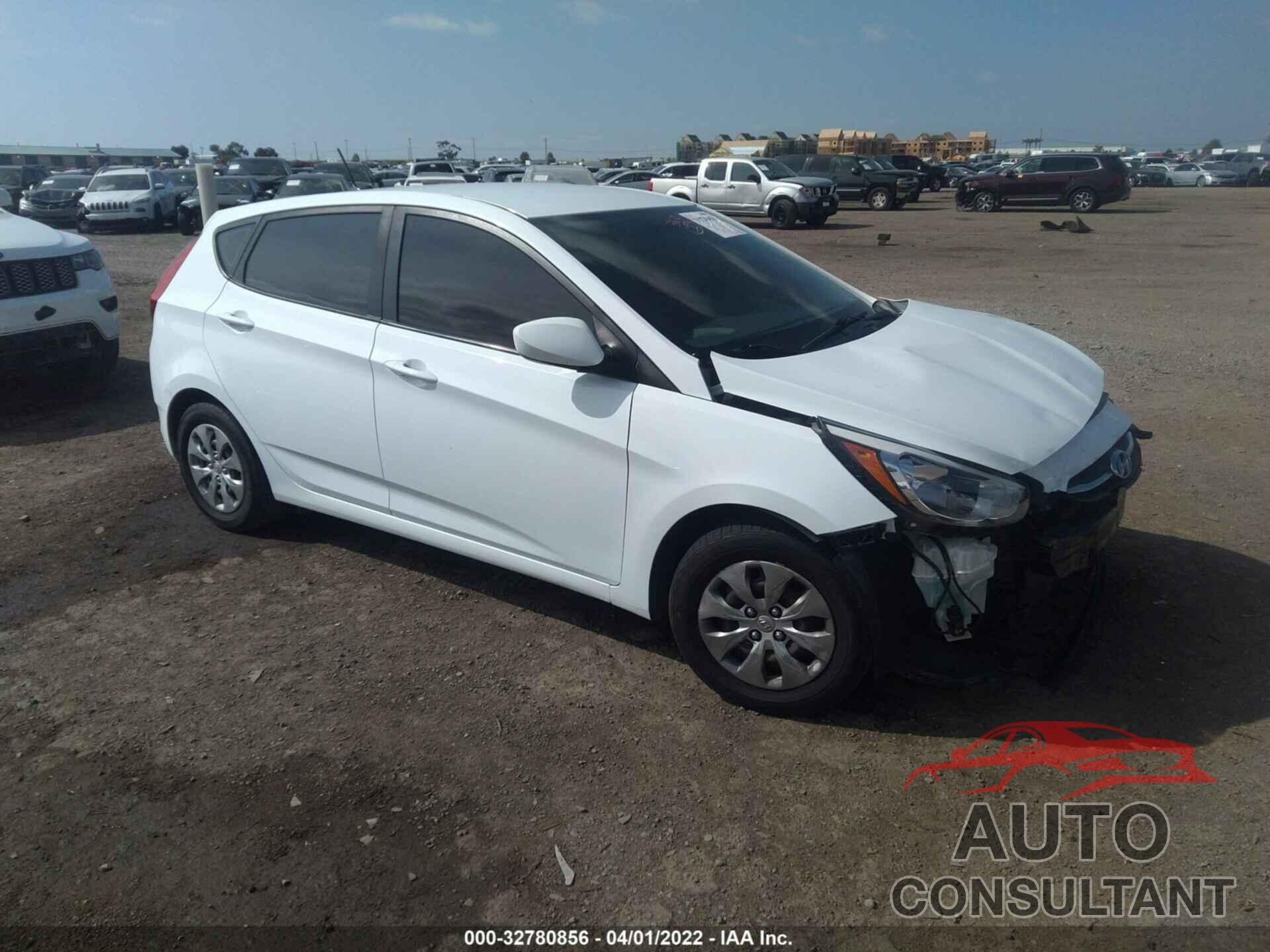 HYUNDAI ACCENT 2017 - KMHCT5AEXHU343233