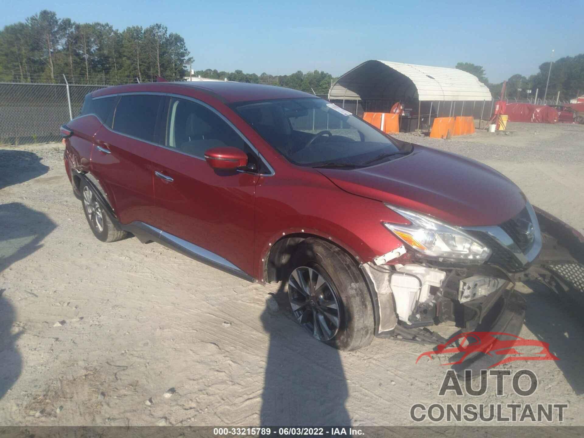 NISSAN MURANO 2017 - 5N1AZ2MH2HN158453