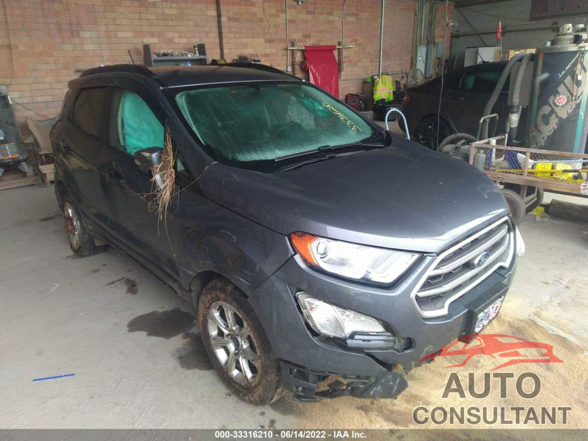 FORD ECOSPORT 2018 - MAJ6P1UL4JC195946