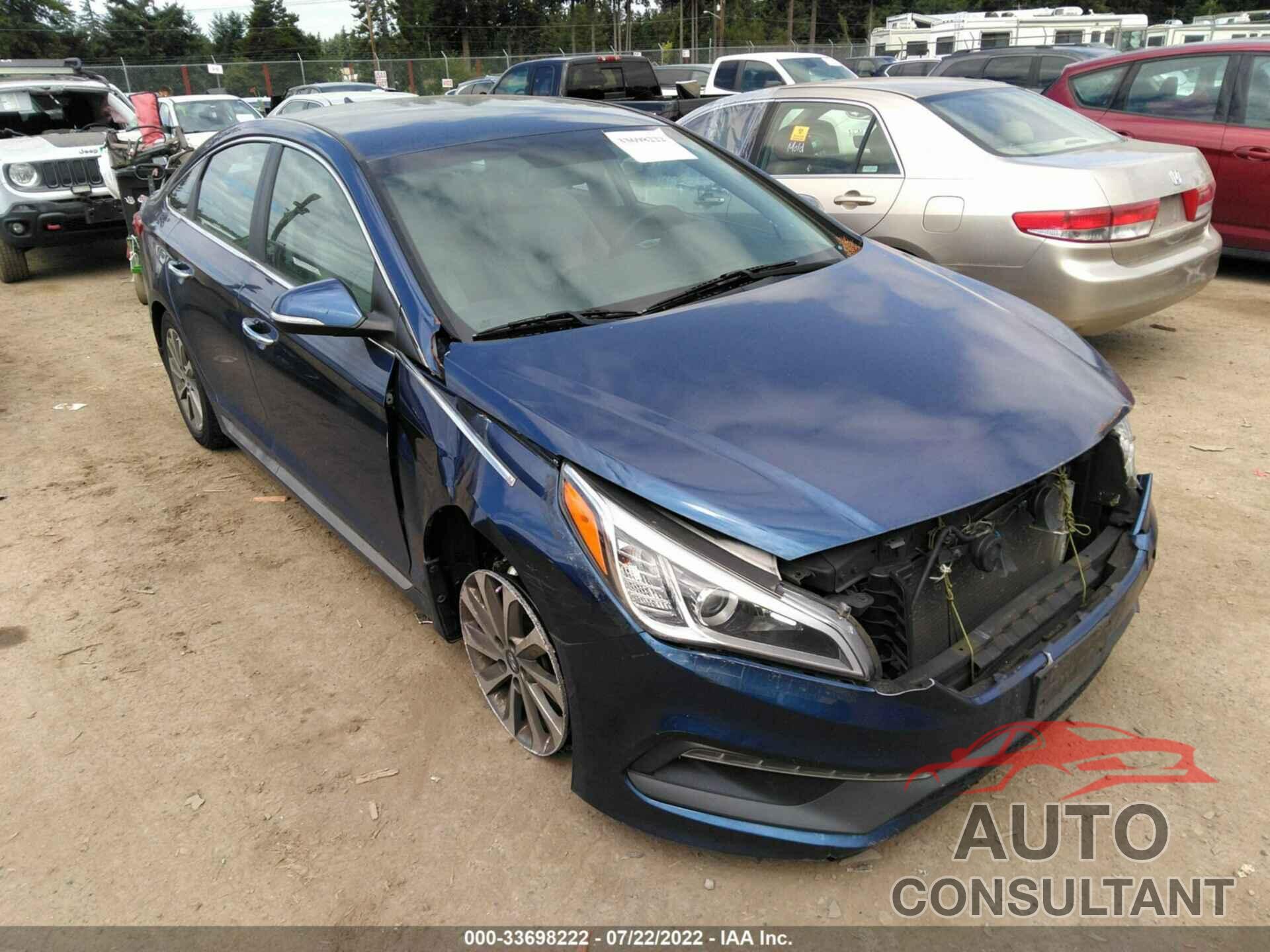HYUNDAI SONATA 2016 - 5NPE34AF9GH395008