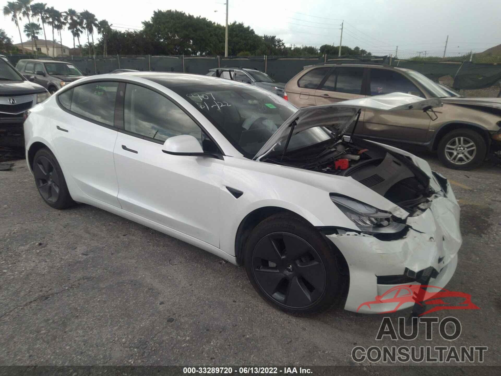 TESLA MODEL 3 2021 - 5YJ3E1EAXMF859707