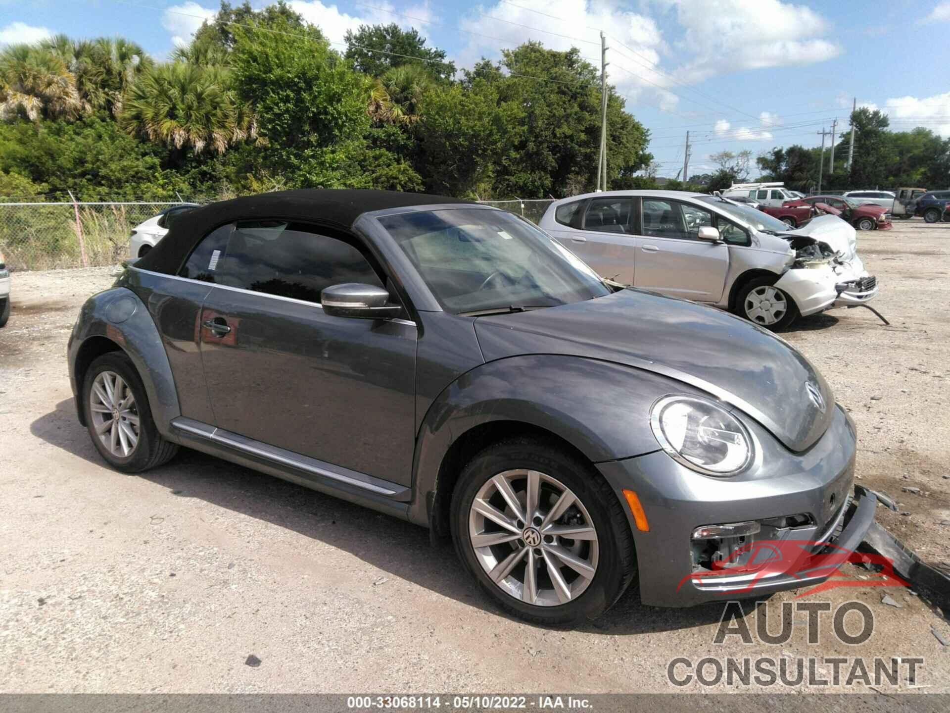 VOLKSWAGEN BEETLE CONVERTIBLE 2018 - 3VW5DAAT0JM505606