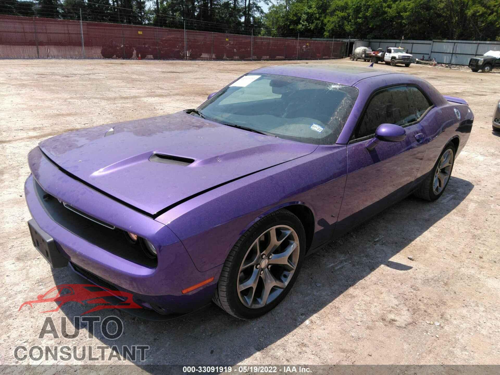 DODGE CHALLENGER 2016 - 2C3CDZAG2GH195854