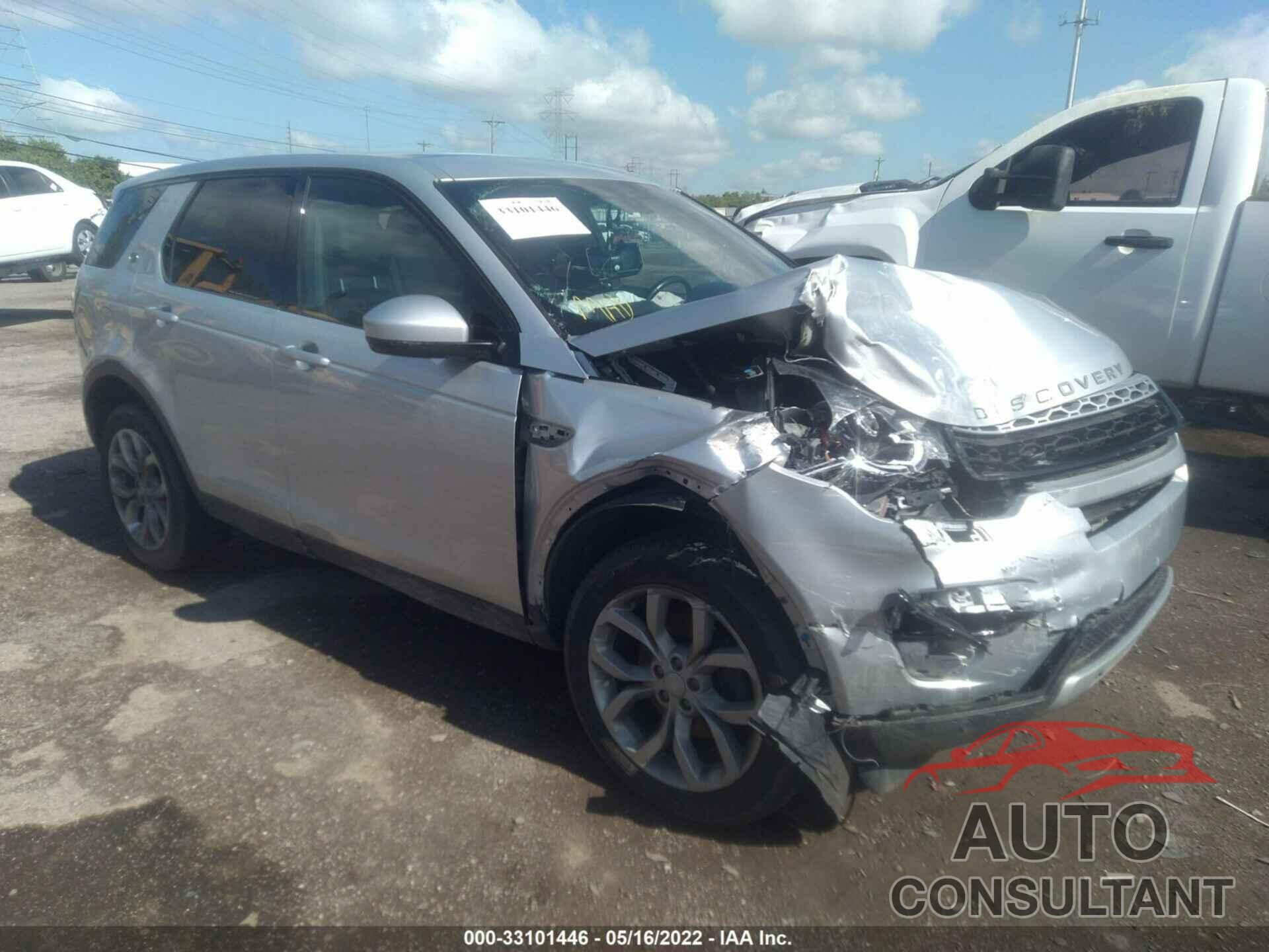 LAND ROVER DISCOVERY SPORT 2016 - SALCR2BG8GH576948