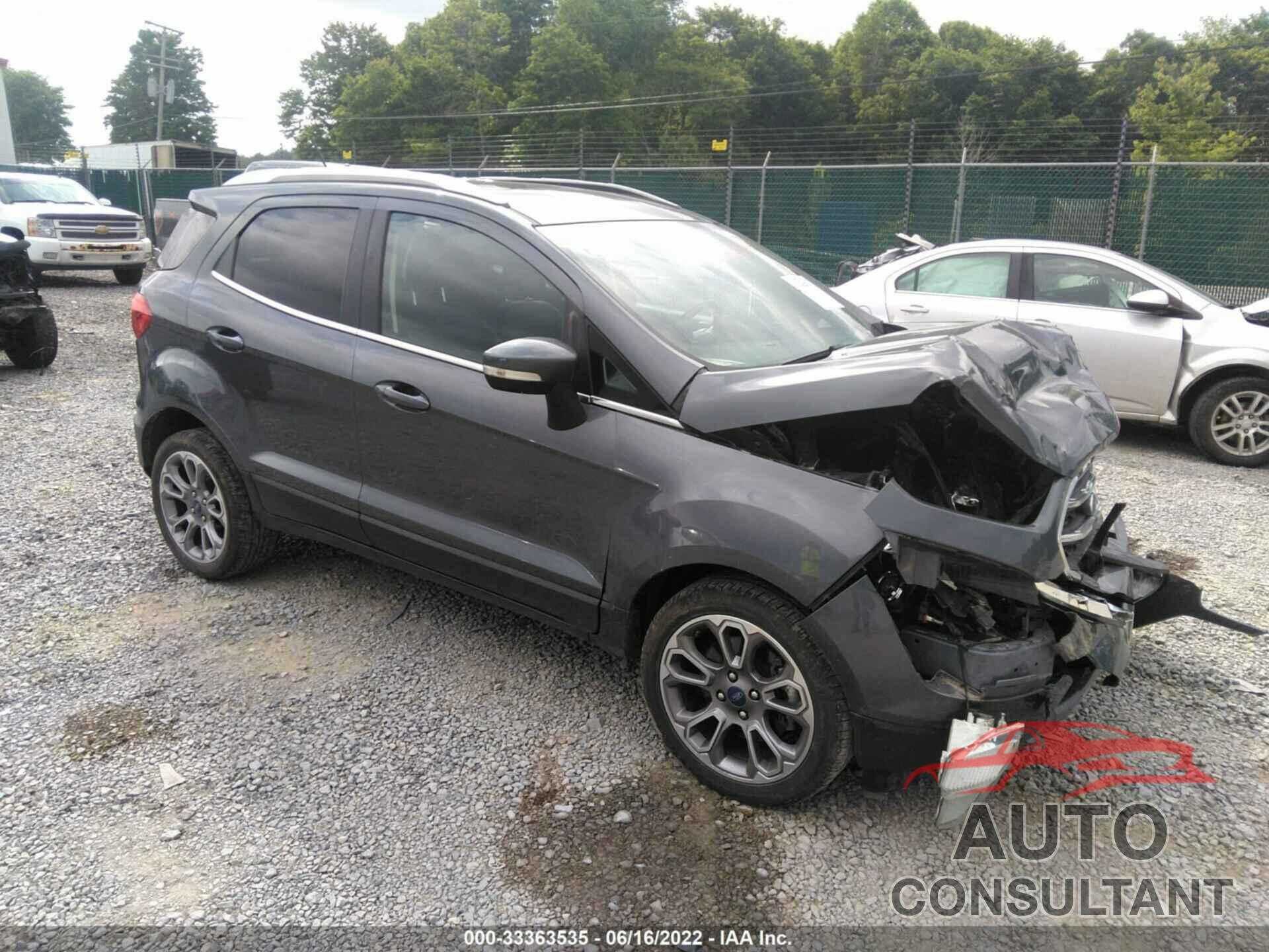 FORD ECOSPORT 2019 - MAJ3S2KE5KC278959