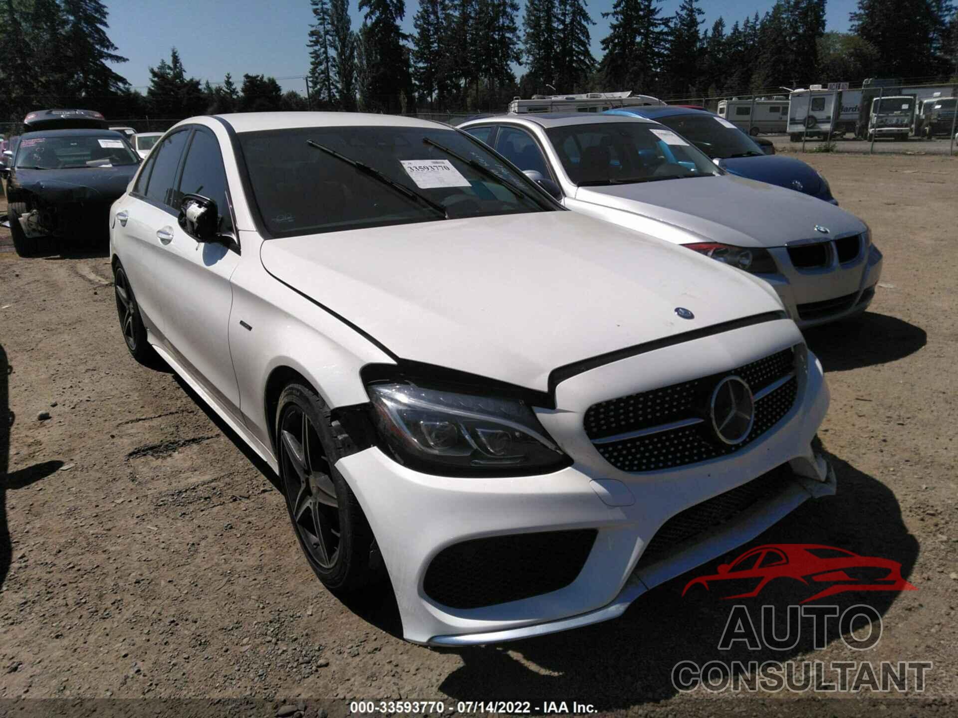 MERCEDES-BENZ C-CLASS 2016 - 55SWF6EB0GU106951