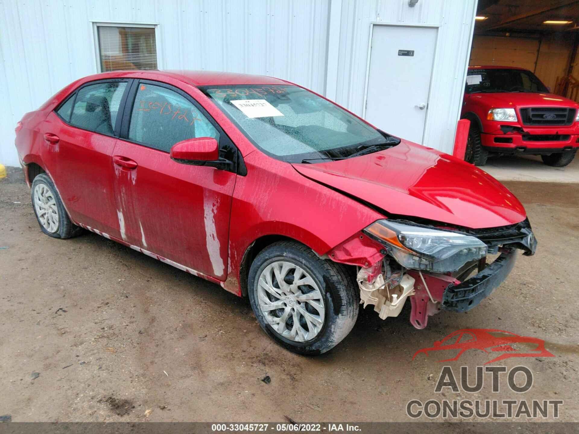TOYOTA COROLLA 2018 - 2T1BURHE0JC023416