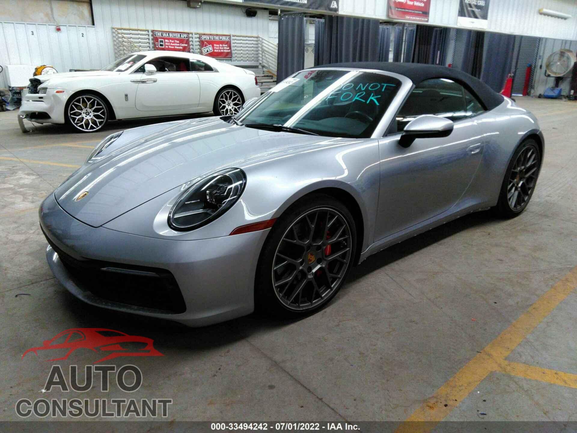 PORSCHE 911 2020 - WP0CB2A91LS263915