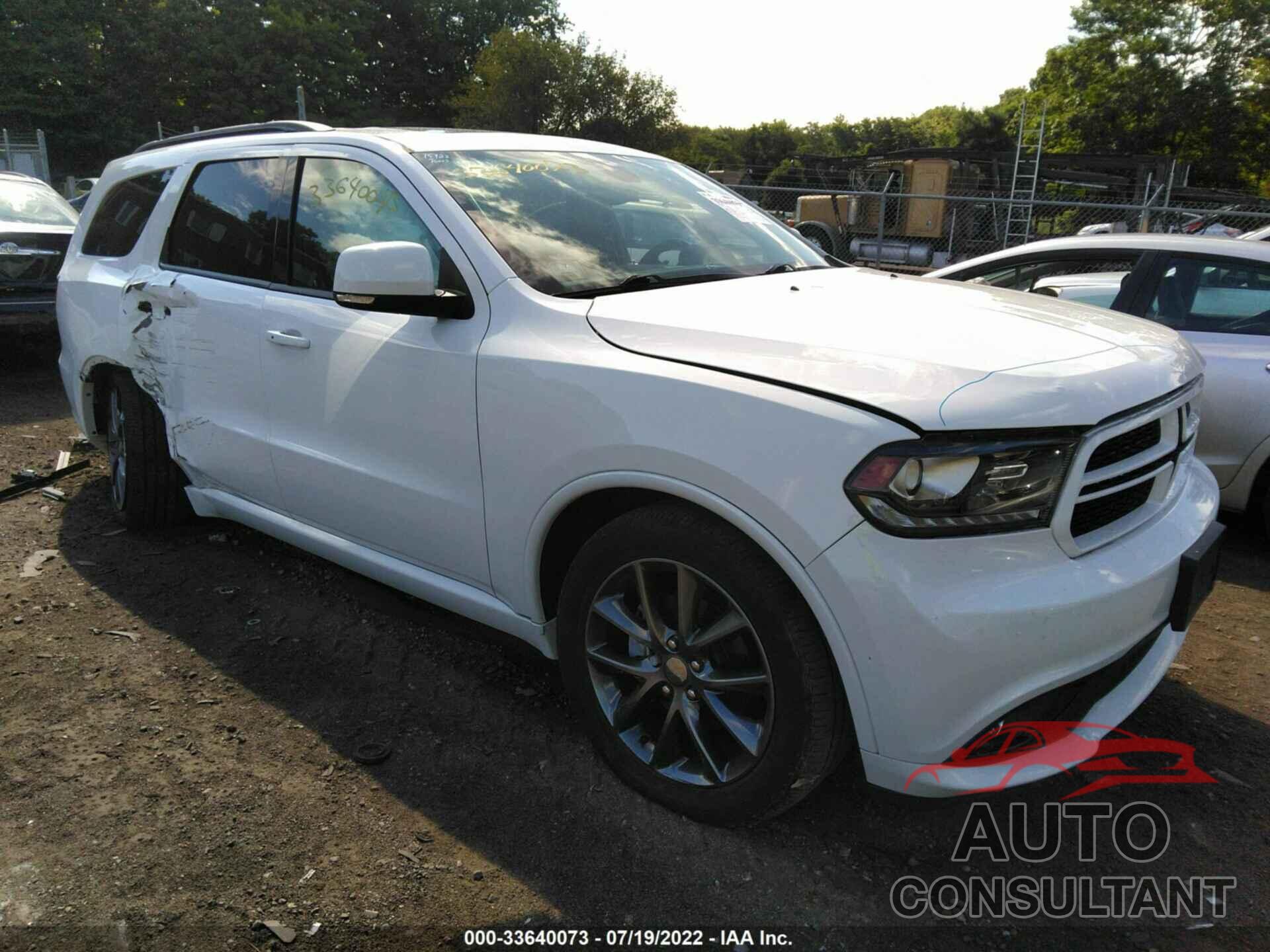 DODGE DURANGO 2018 - 1C4RDJDG4JC271443