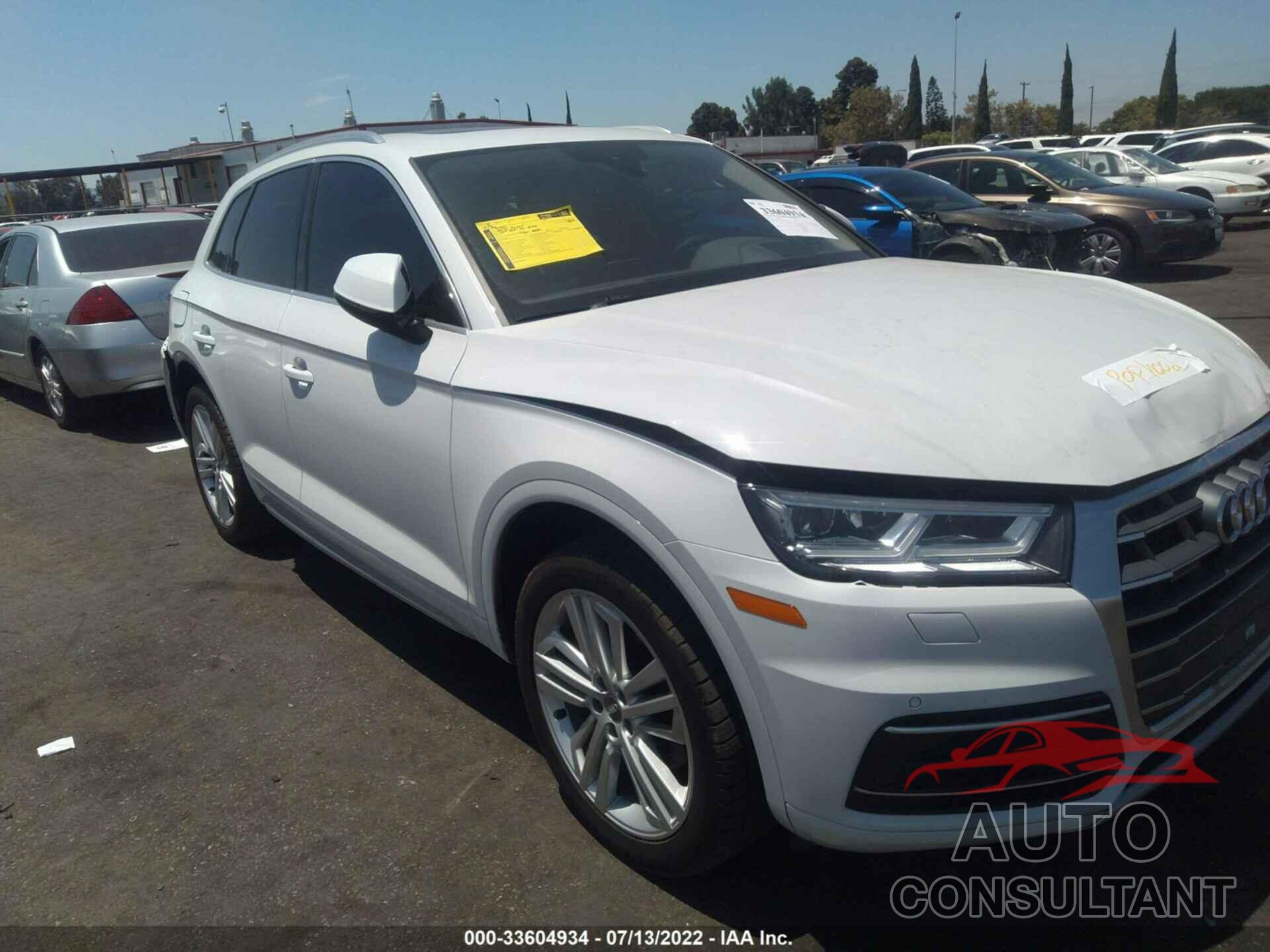 AUDI Q5 2019 - WA1BNAFY9K2026952