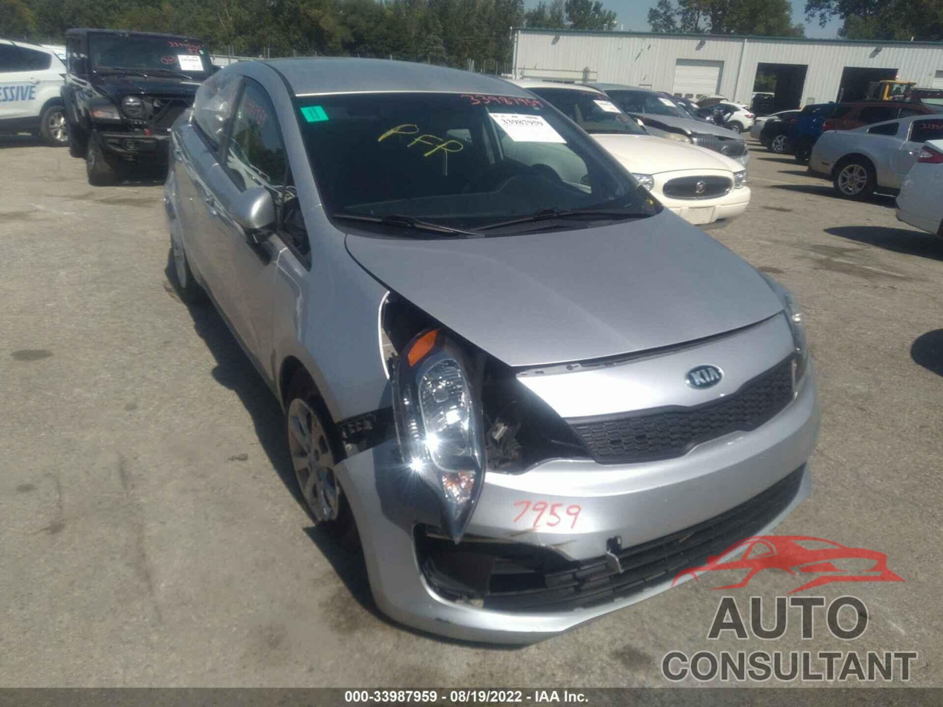 KIA RIO 2016 - KNADM4A31G6559647