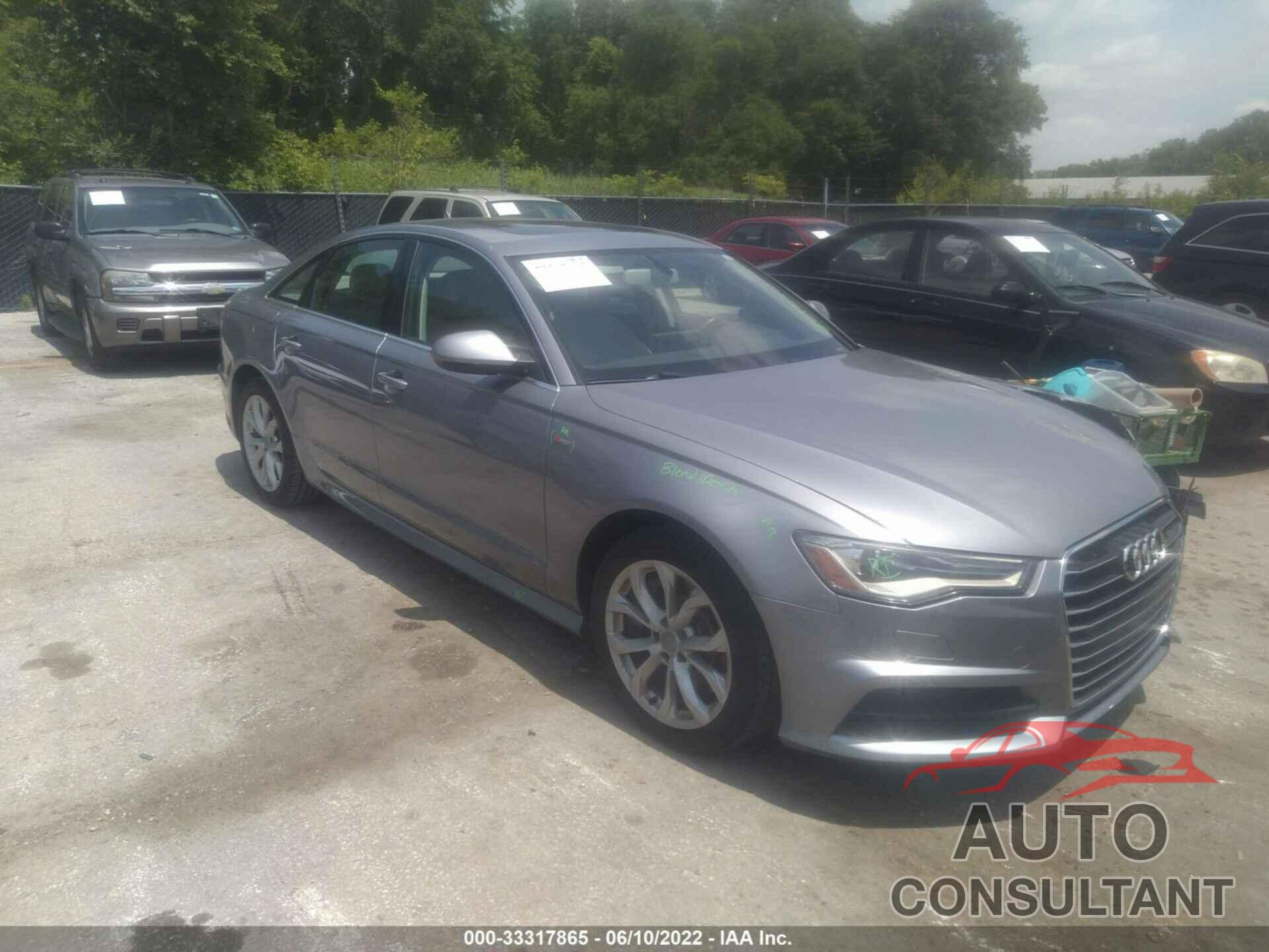 AUDI A6 2017 - WAUC8AFC4HN127522