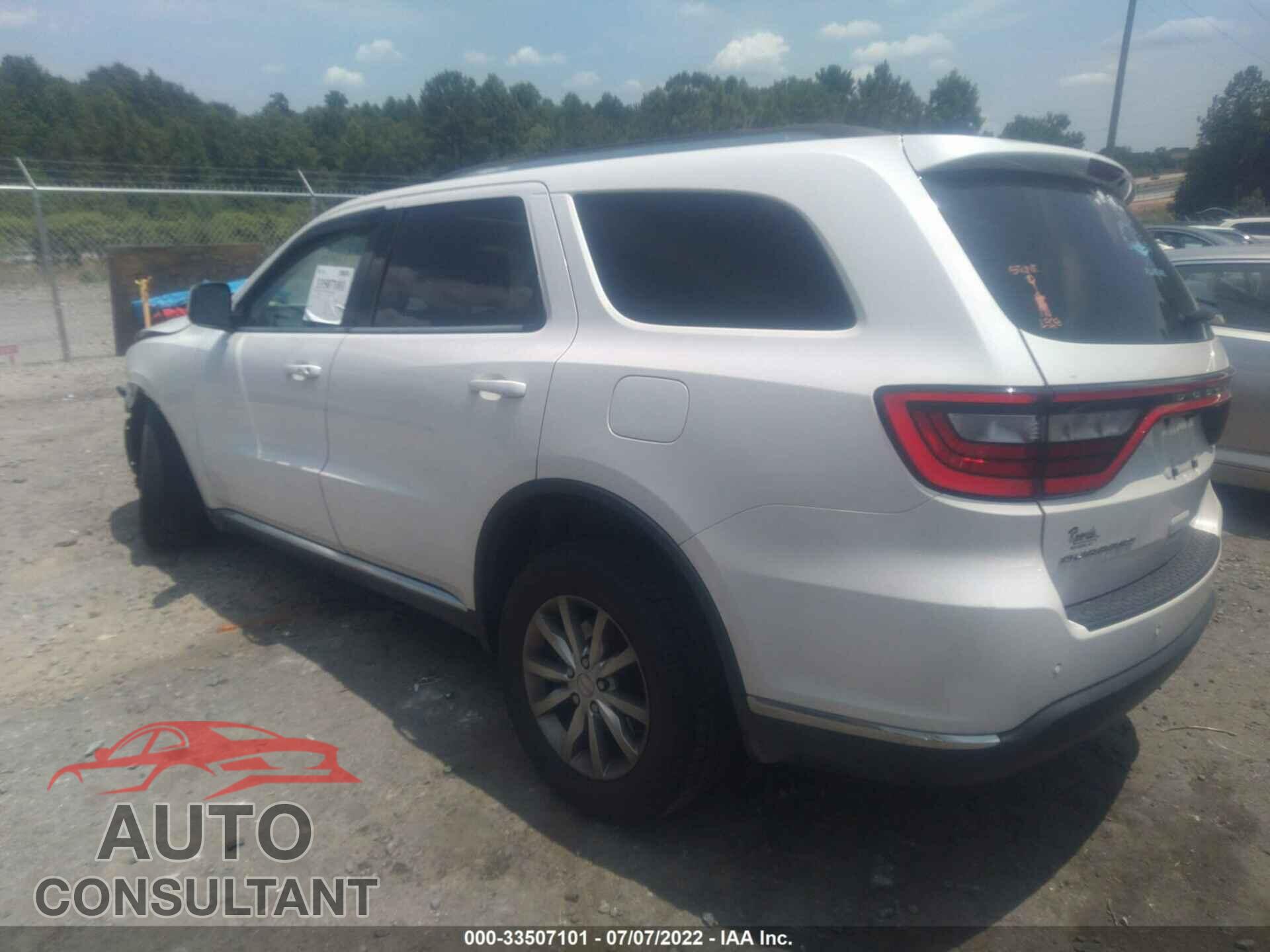 DODGE DURANGO 2017 - 1C4RDHAG5HC703397