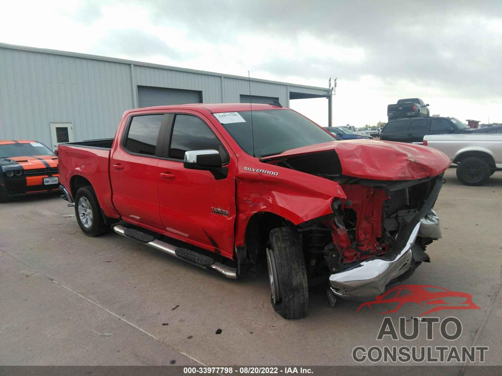 CHEVROLET SILVERADO 1500 2020 - 3GCPWCEK7LG136909
