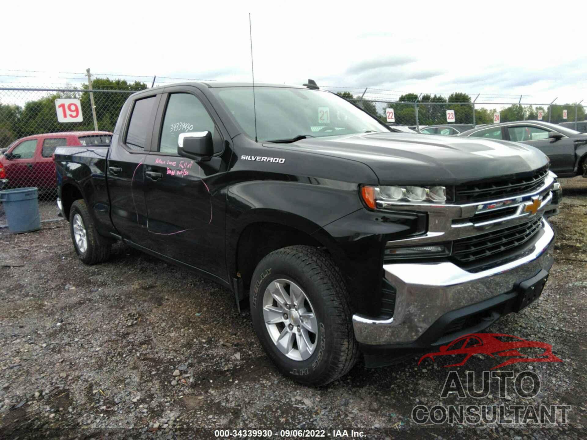 CHEVROLET SILVERADO 1500 2020 - 1GCRYDED7LZ135883