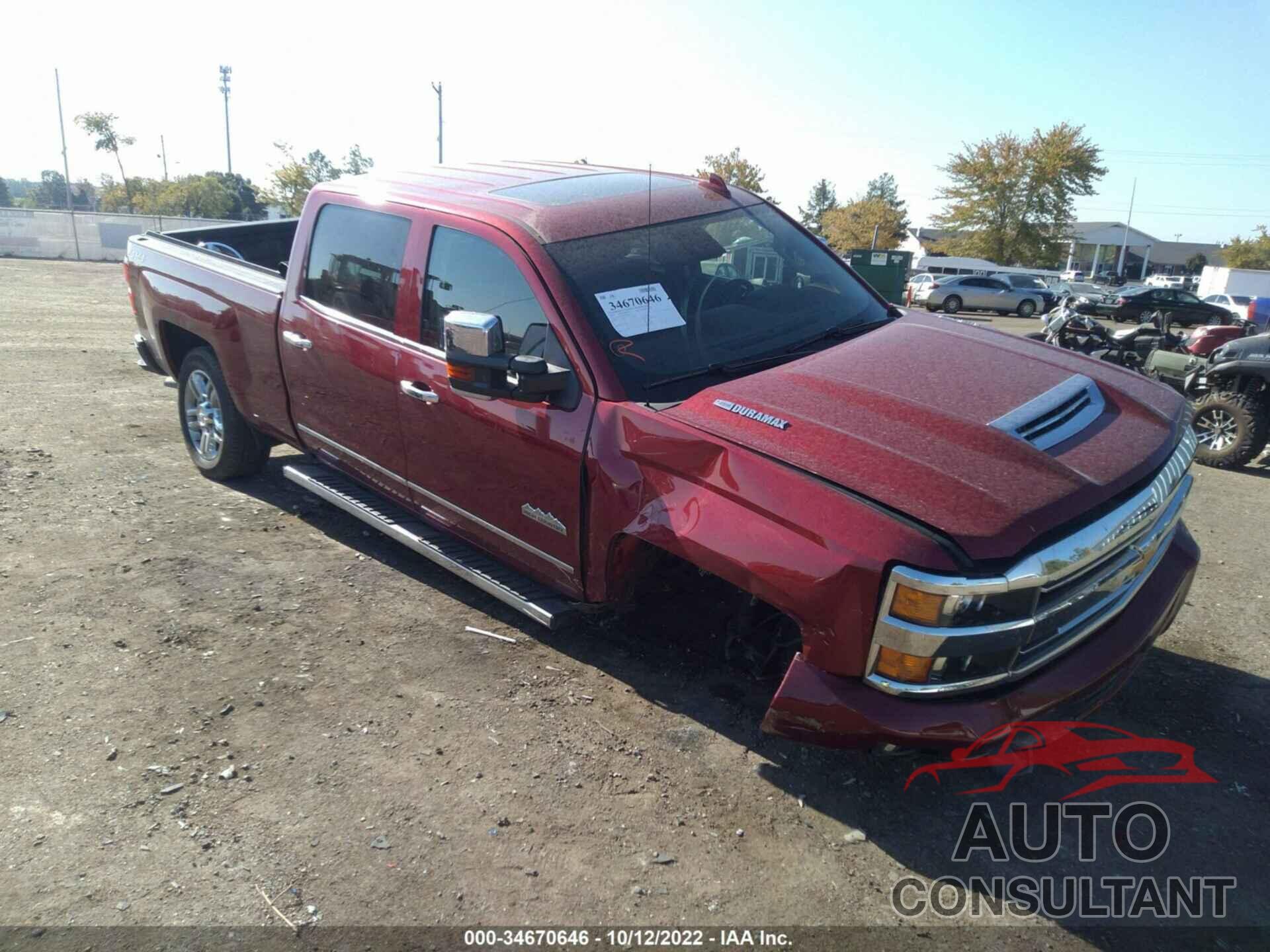 CHEVROLET SILVERADO 2500HD 2019 - 1GC1KUEY4KF180863