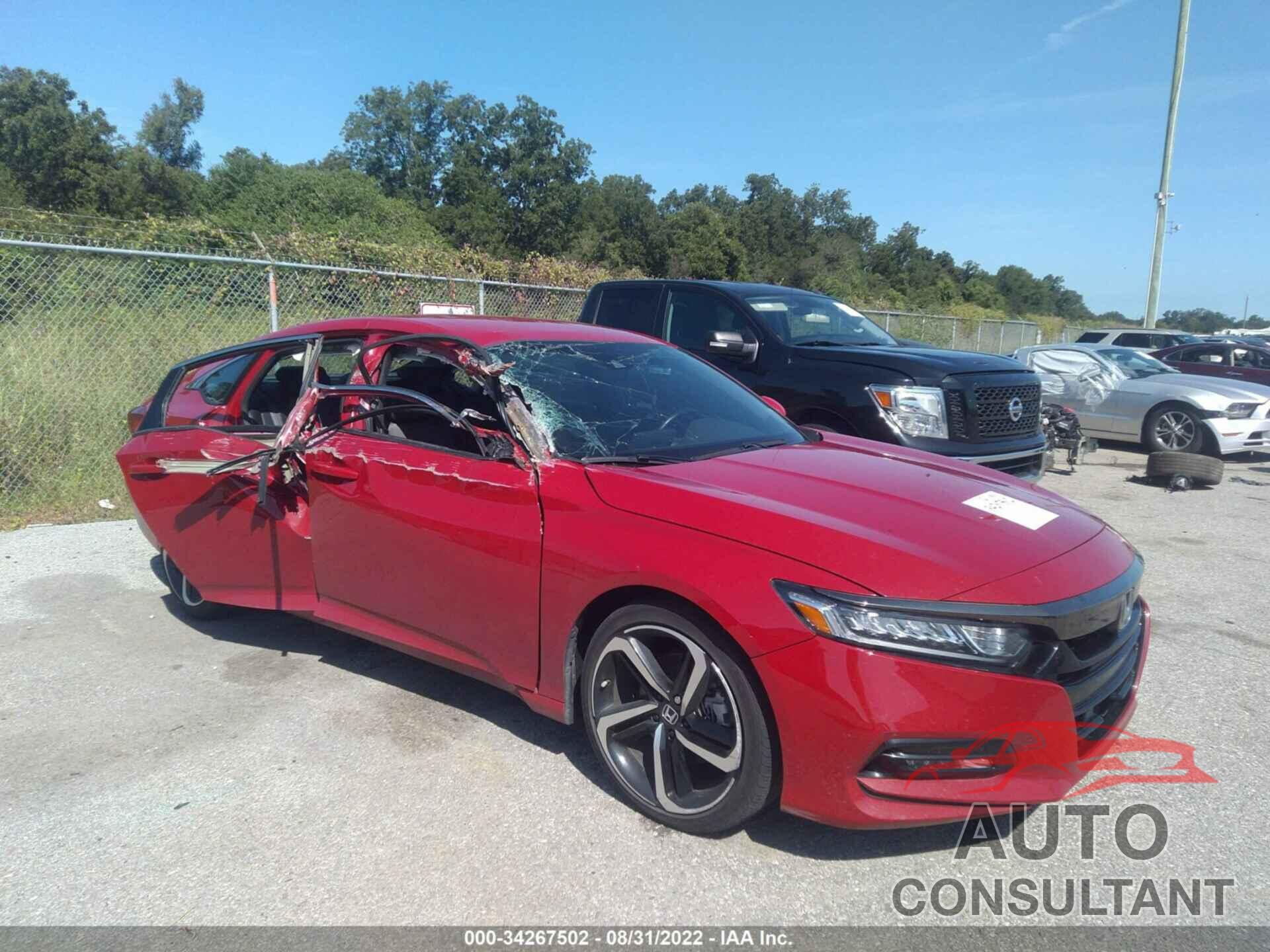 HONDA ACCORD SEDAN 2020 - 1HGCV1F32LA117617