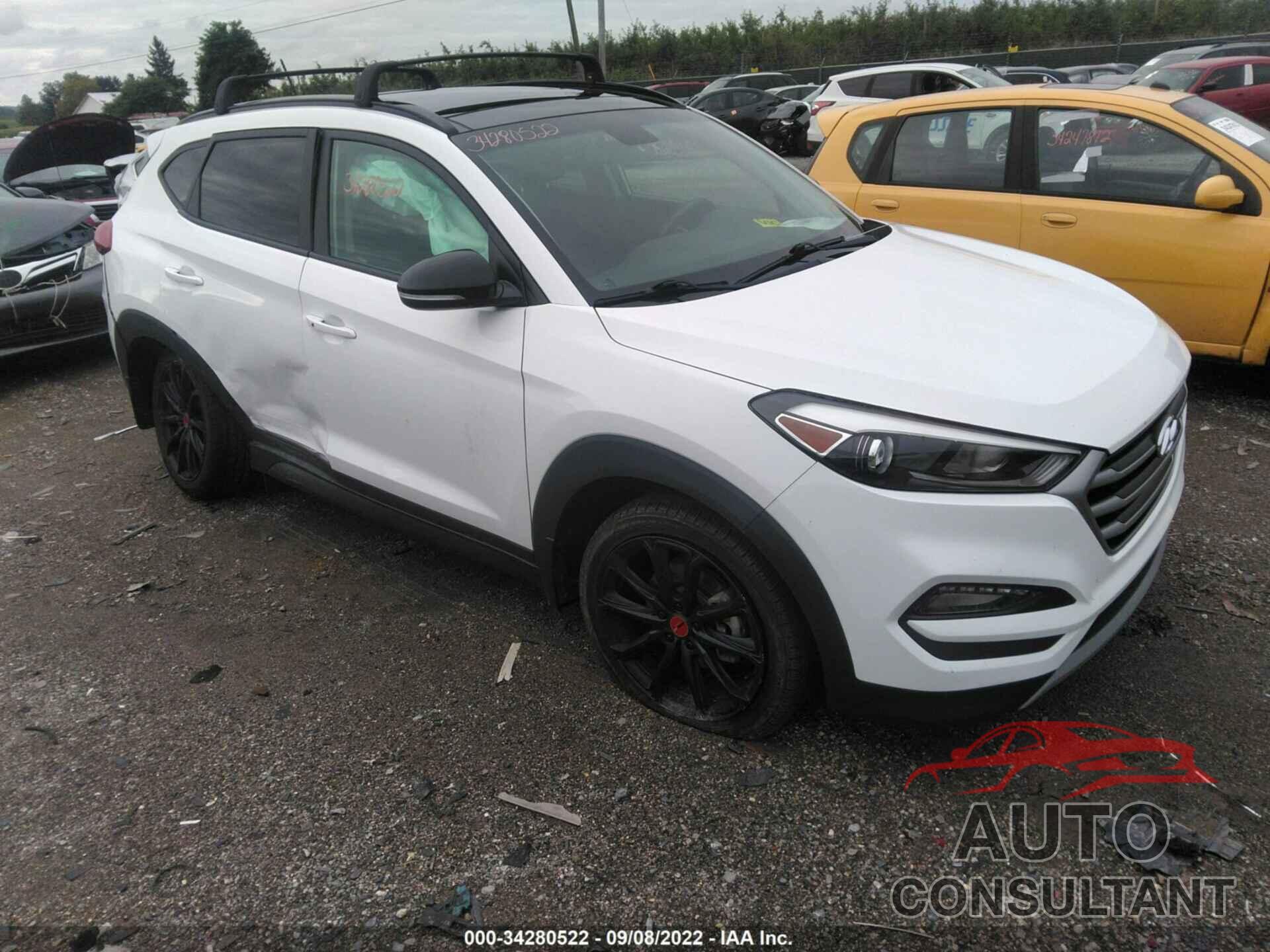 HYUNDAI TUCSON 2017 - KM8J3CA20HU550408