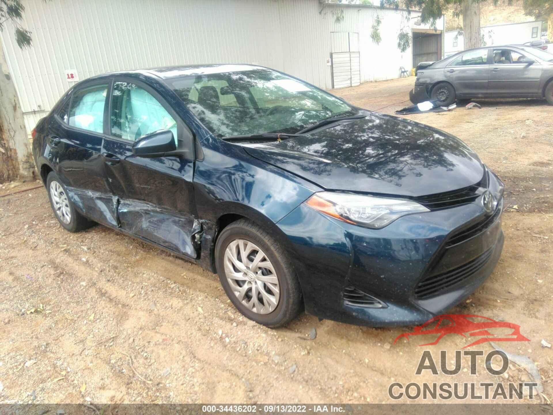 TOYOTA COROLLA 2018 - 2T1BURHE2JC969162