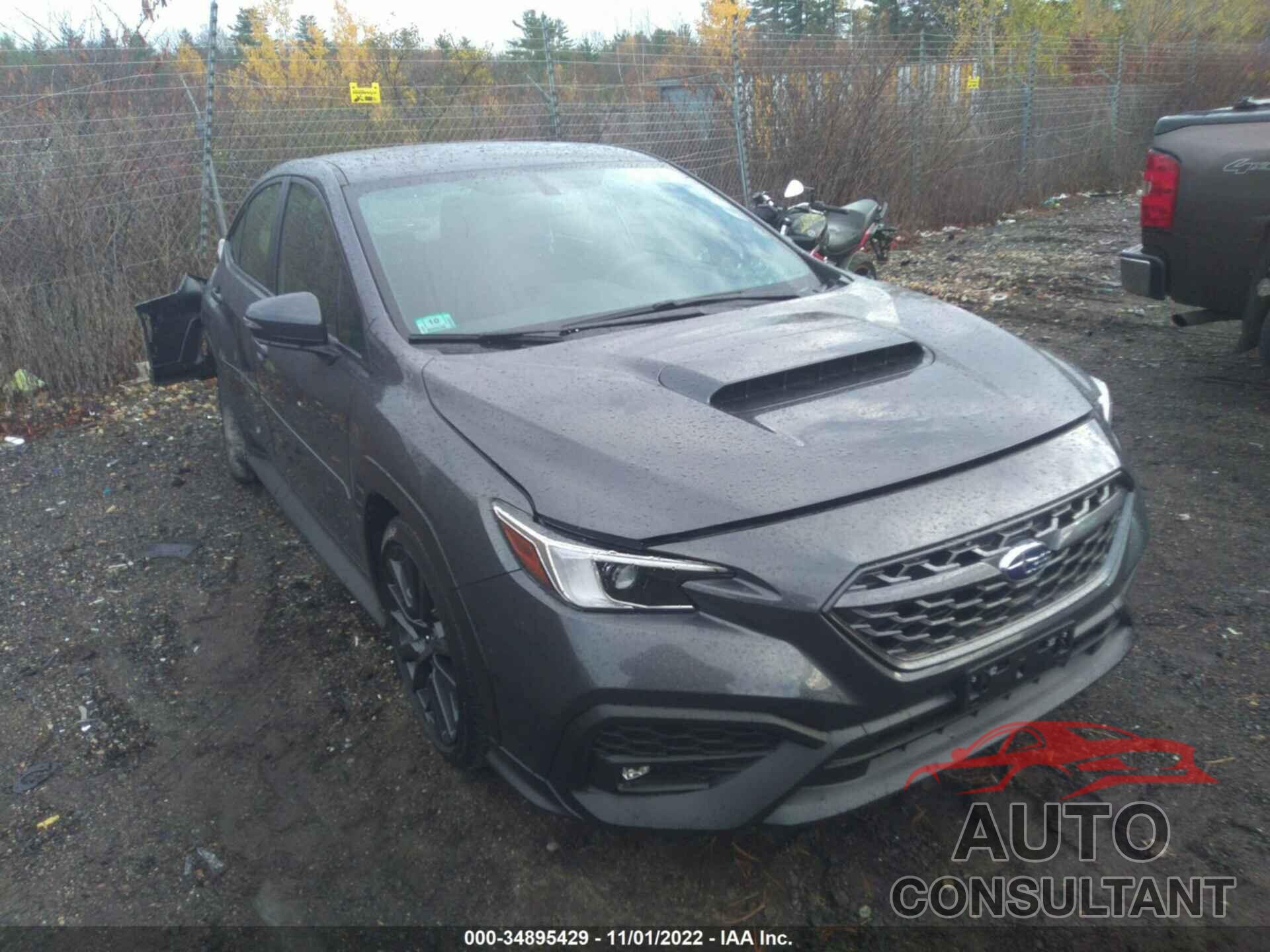 SUBARU WRX 2022 - JF1VBAL68N9016879