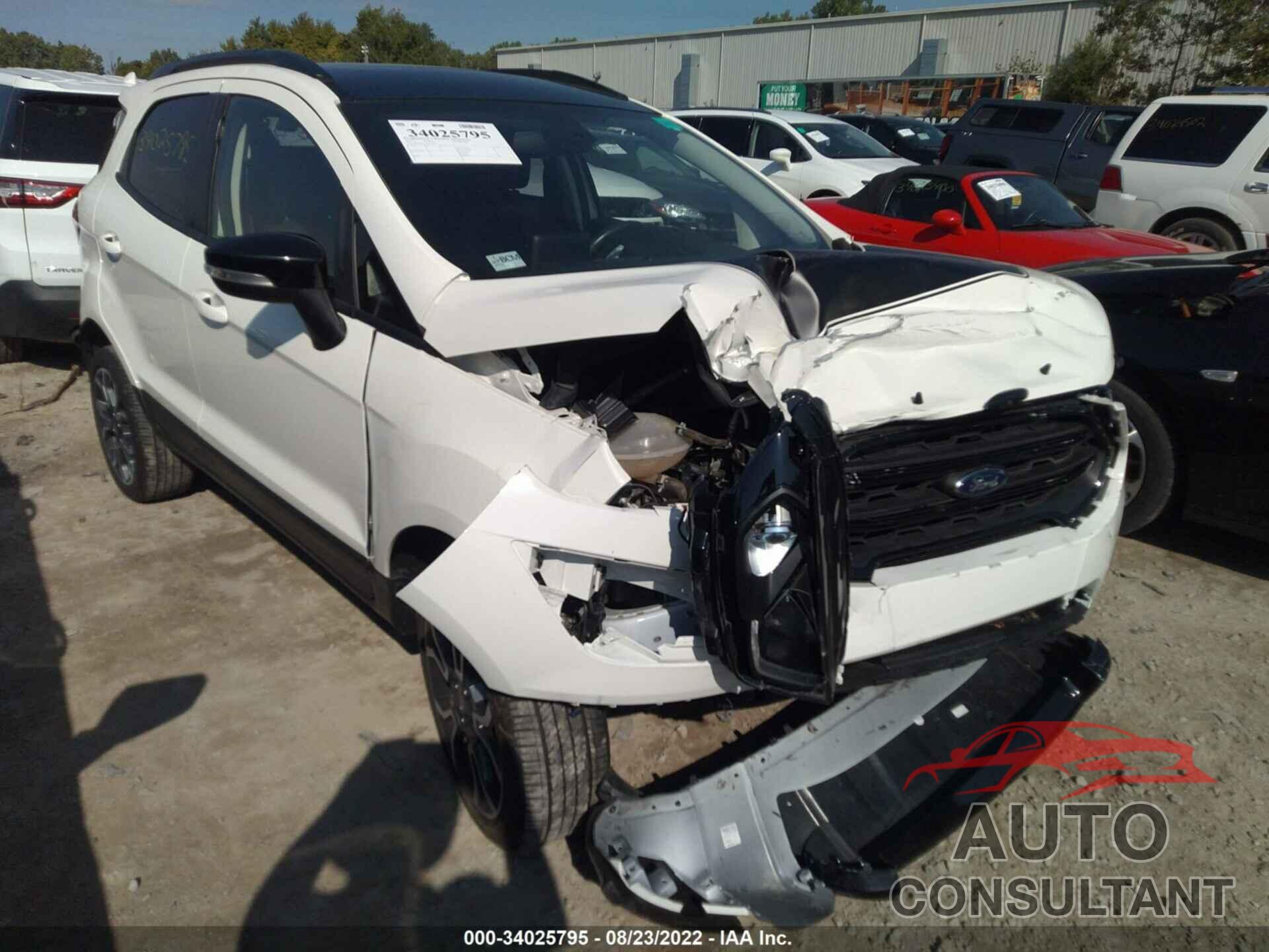 FORD ECOSPORT 2019 - MAJ6S3JL7KC302052