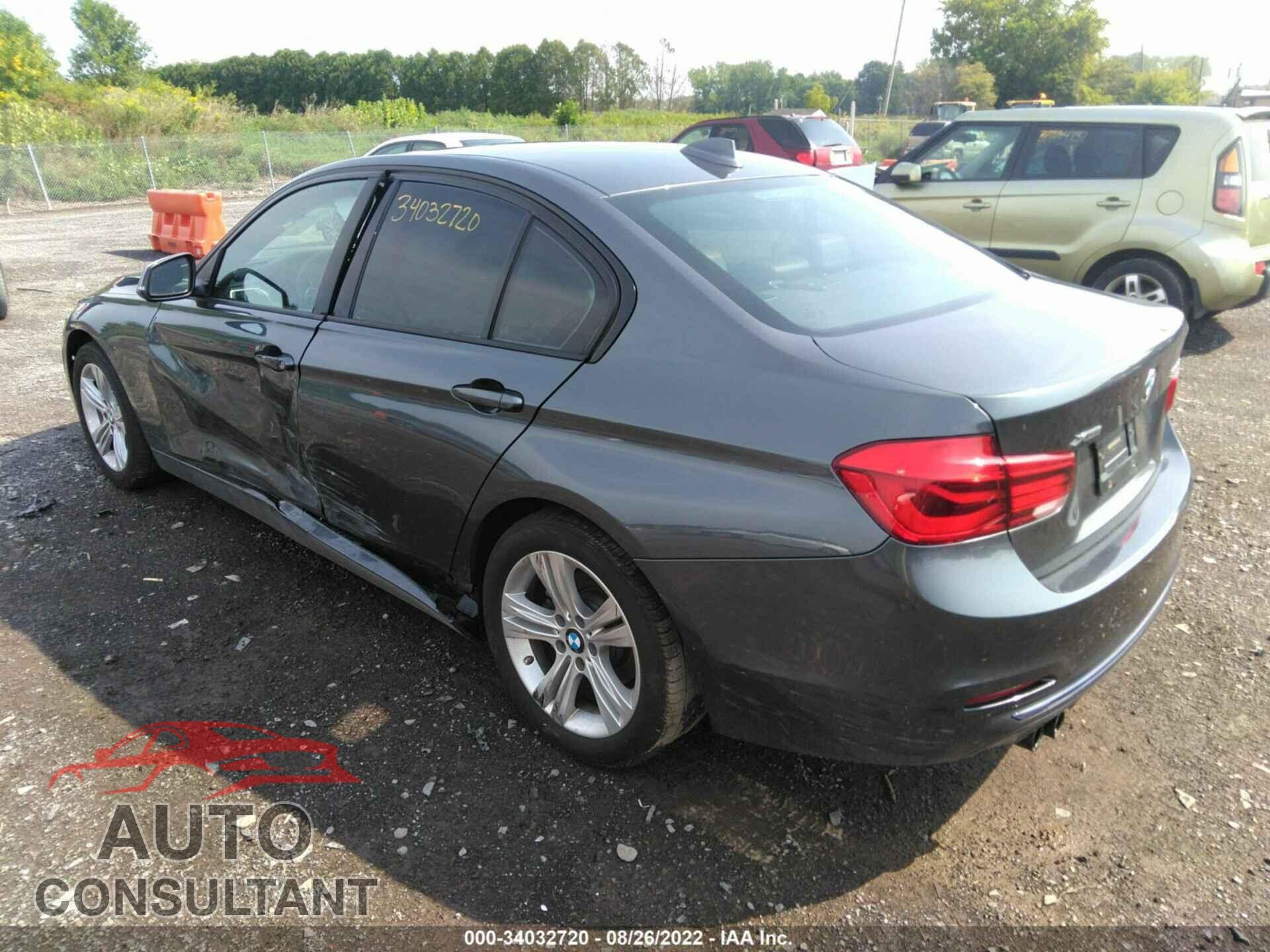 BMW 3 SERIES 2016 - WBA8E3G59GNU01743
