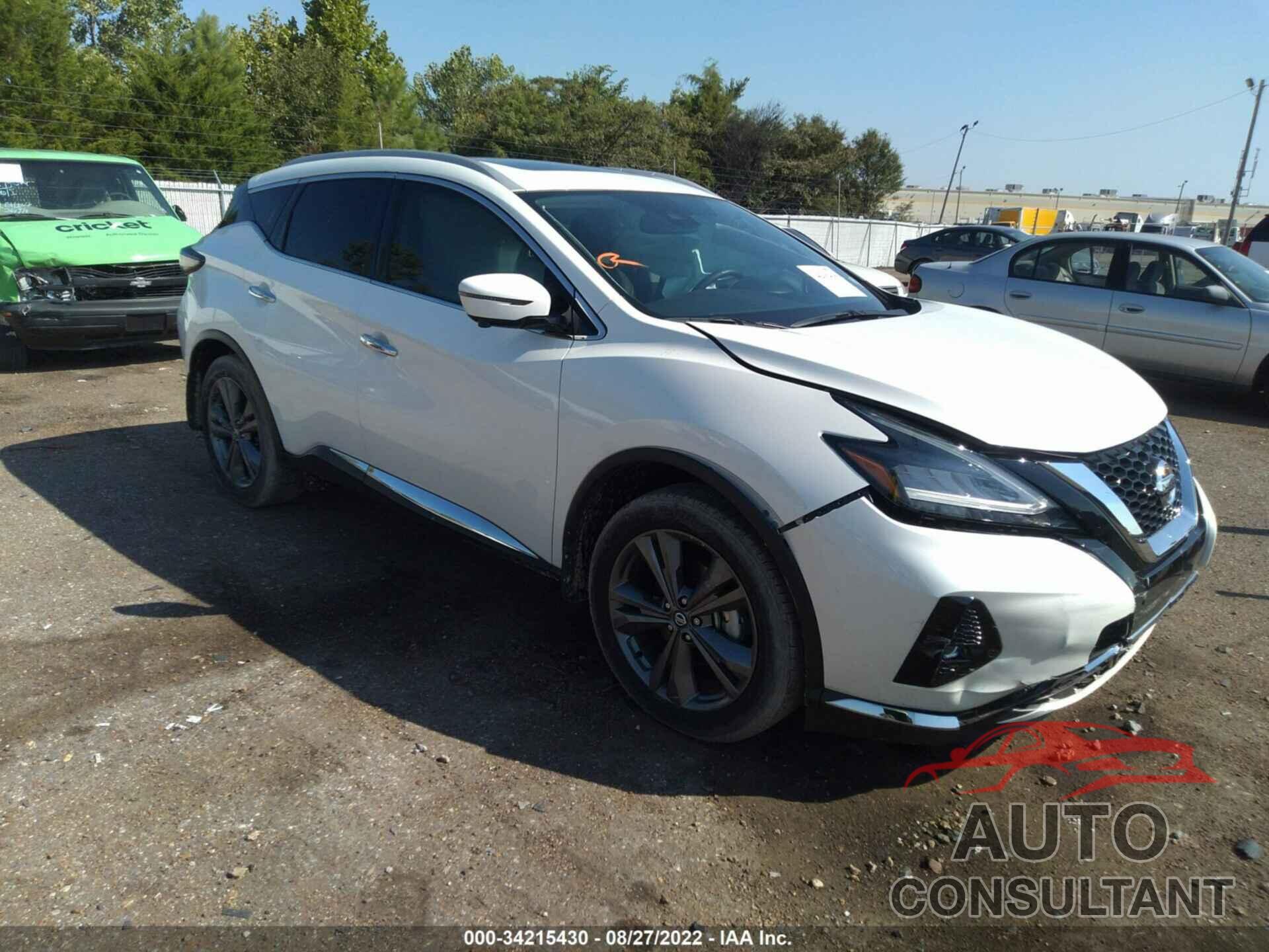 NISSAN MURANO 2021 - 5N1AZ2DJ4MC137709