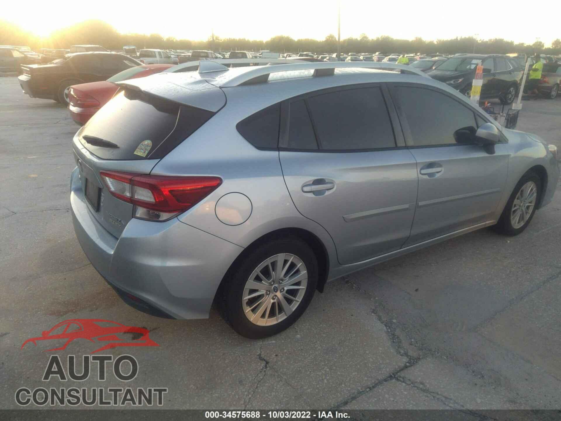 SUBARU IMPREZA 2017 - 4S3GTAB66H3749733