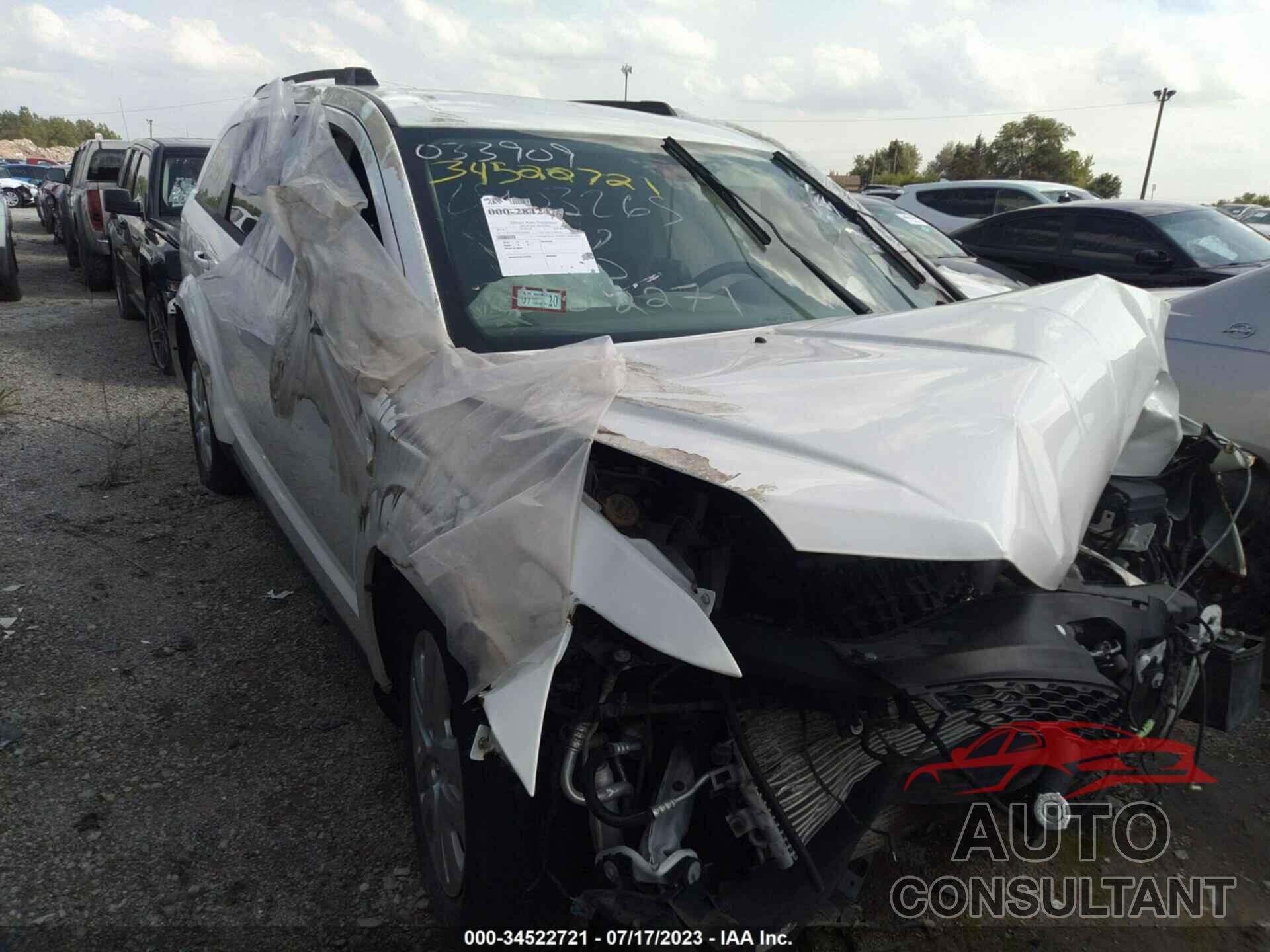 DODGE JOURNEY 2019 - 3C4PDCAB6KT873844