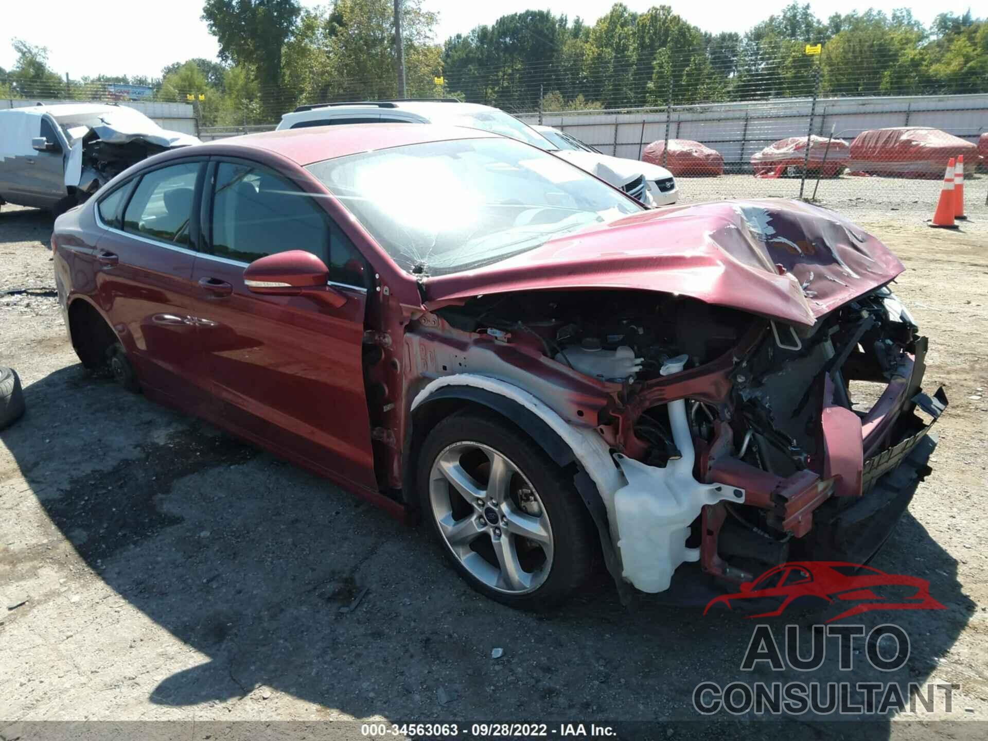 FORD FUSION 2016 - 3FA6P0H7XGR340358