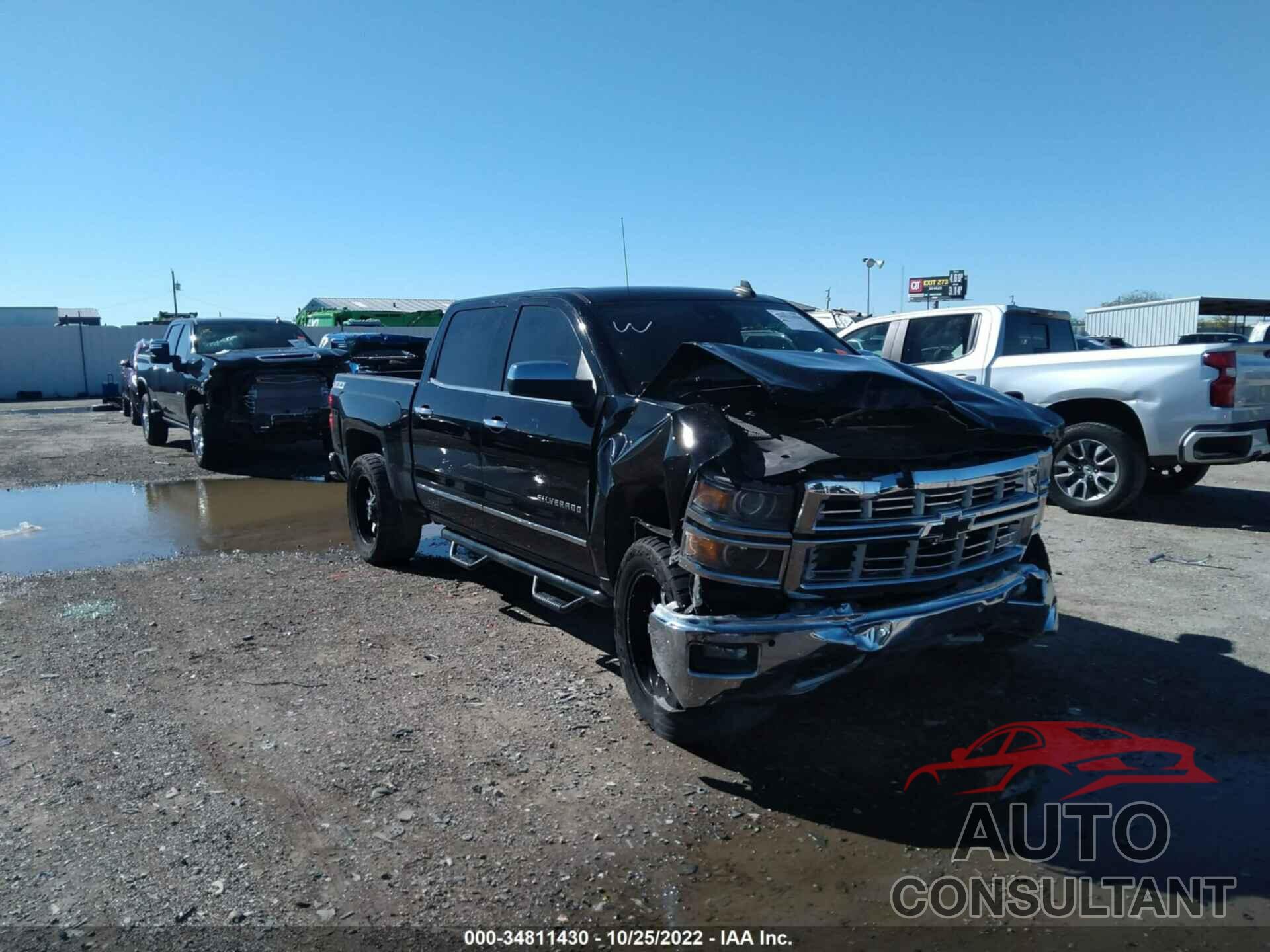 CHEVROLET SILVERADO 1500 2015 - 3GCUKSEC1FG194651