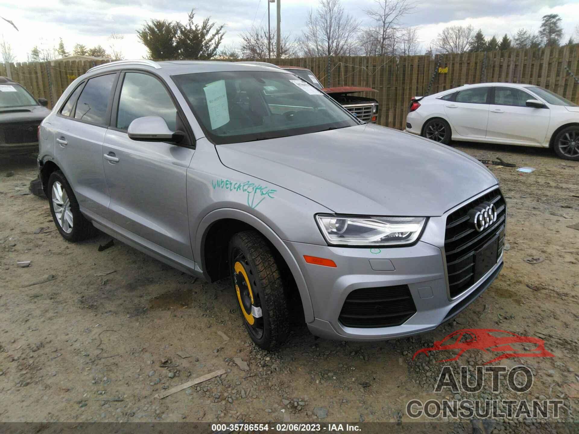 AUDI Q3 2017 - WA1BCCFS6HR000726