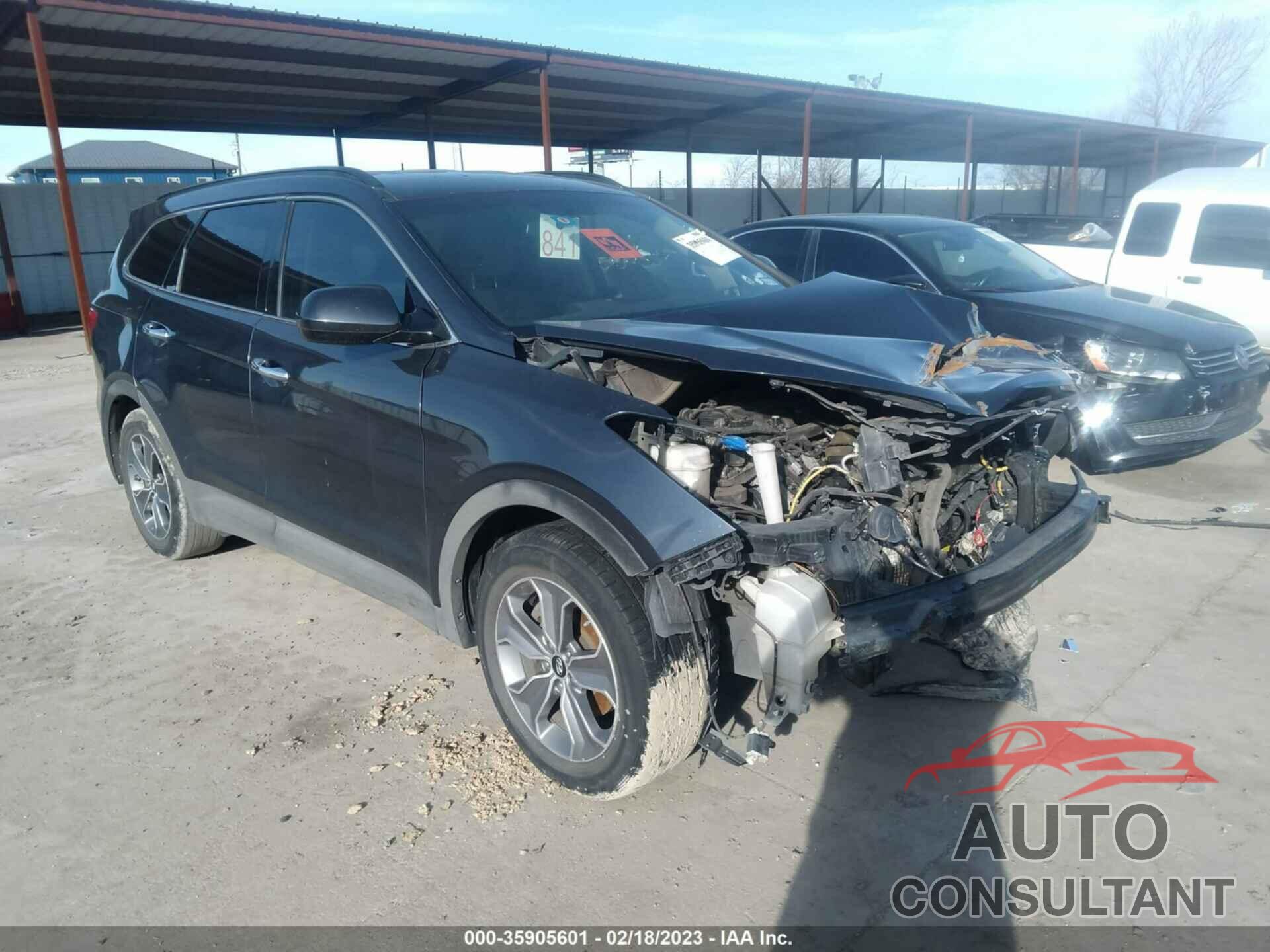 HYUNDAI SANTA FE 2016 - KM8SM4HF5GU141688