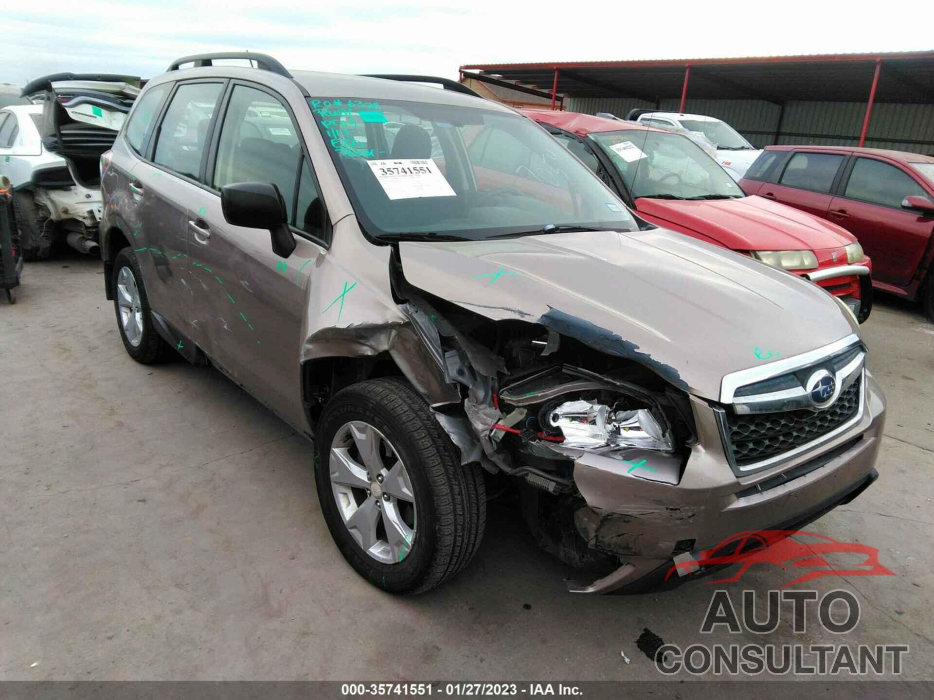 SUBARU FORESTER 2015 - JF2SJABC8FH567054