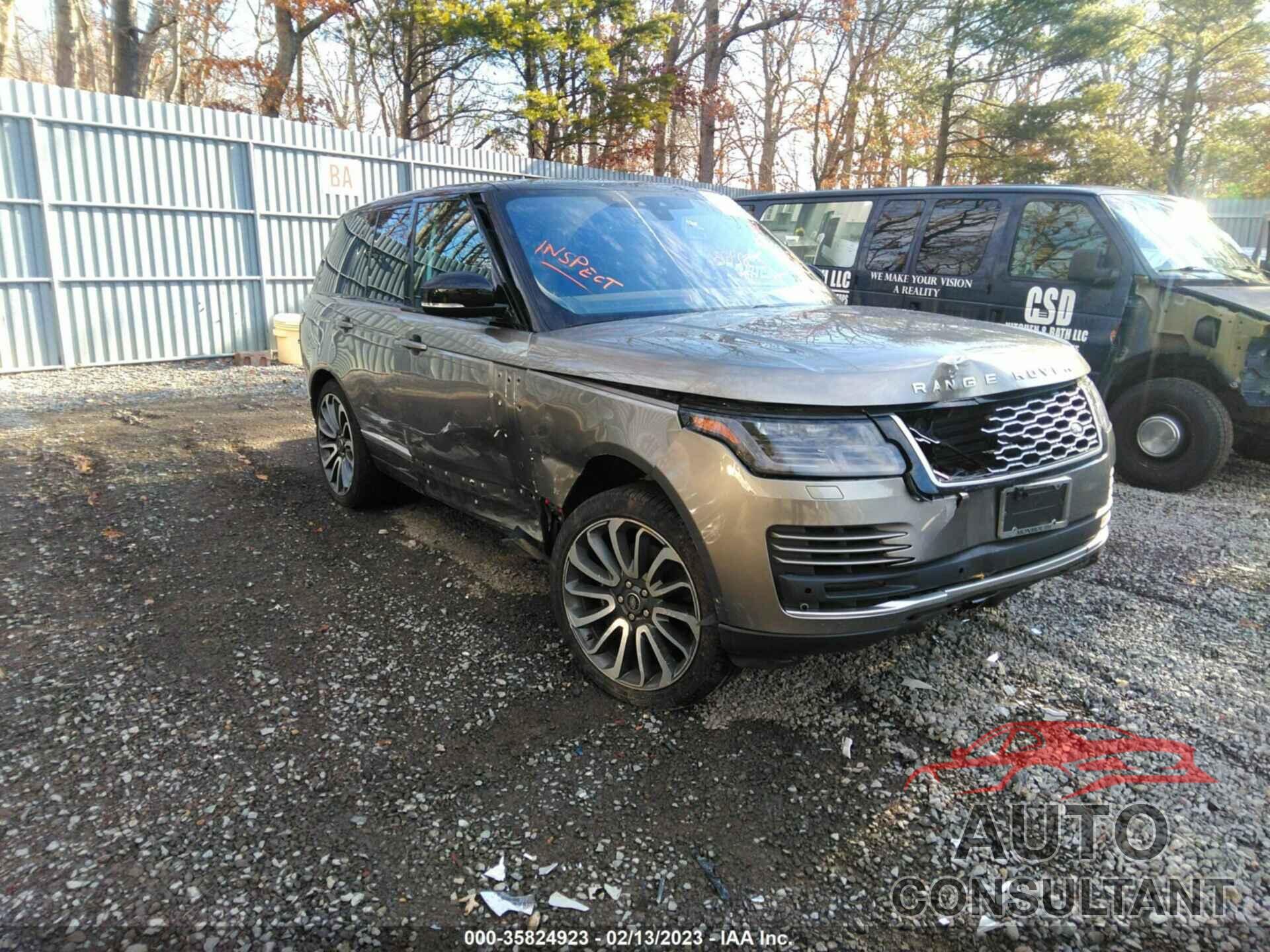 LAND ROVER RANGE ROVER 2022 - SALGS2SE8NA467609