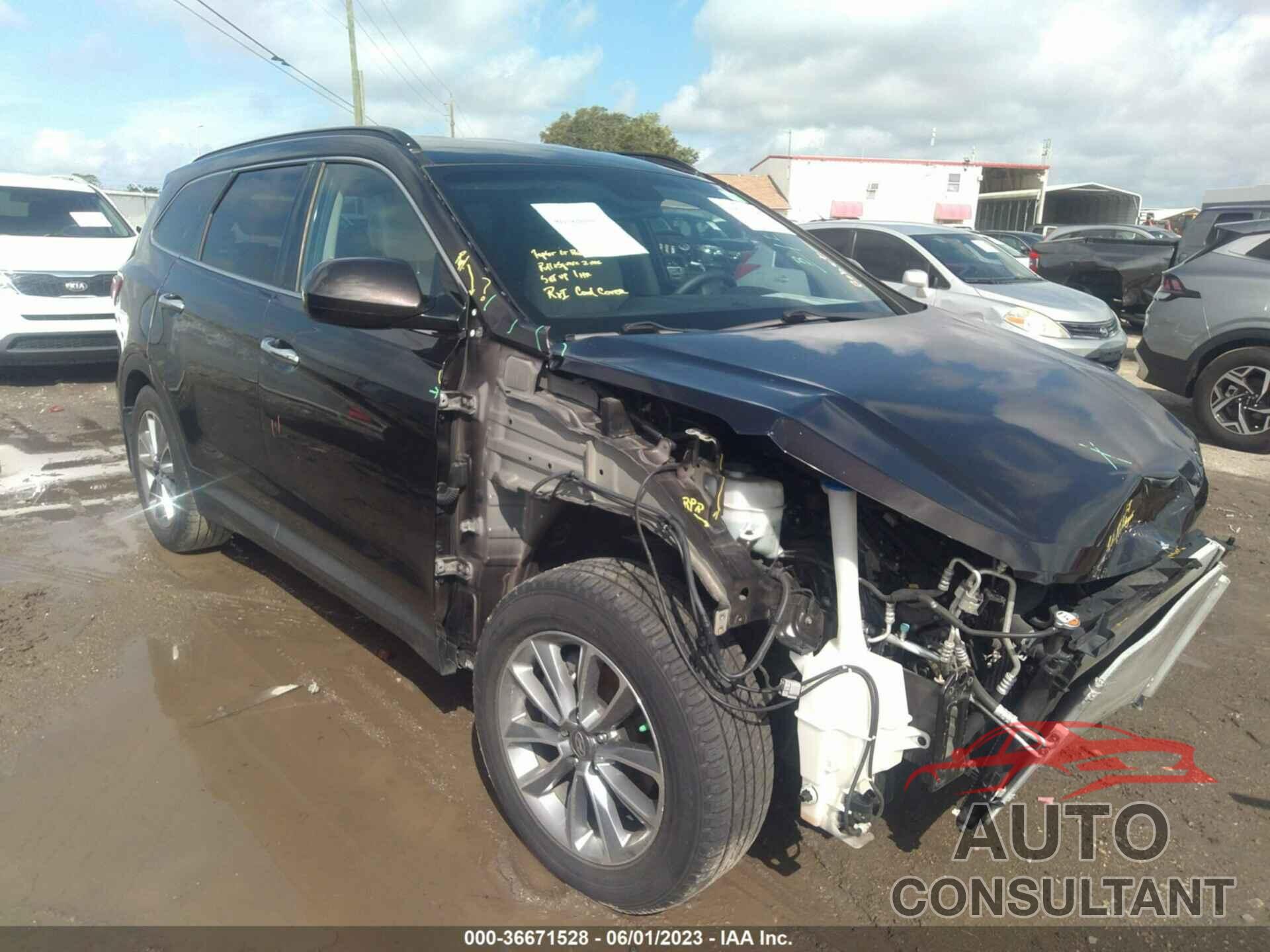 HYUNDAI SANTA FE 2017 - KM8SM4HF2HU226666