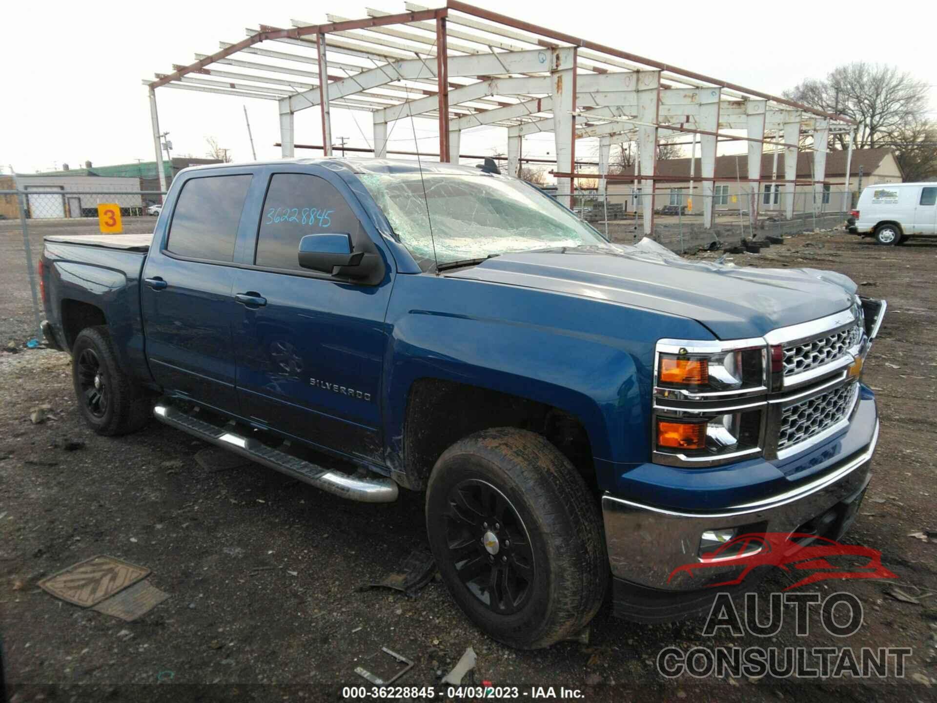 CHEVROLET SILVERADO 1500 2015 - 3GCUKREC7FG182335