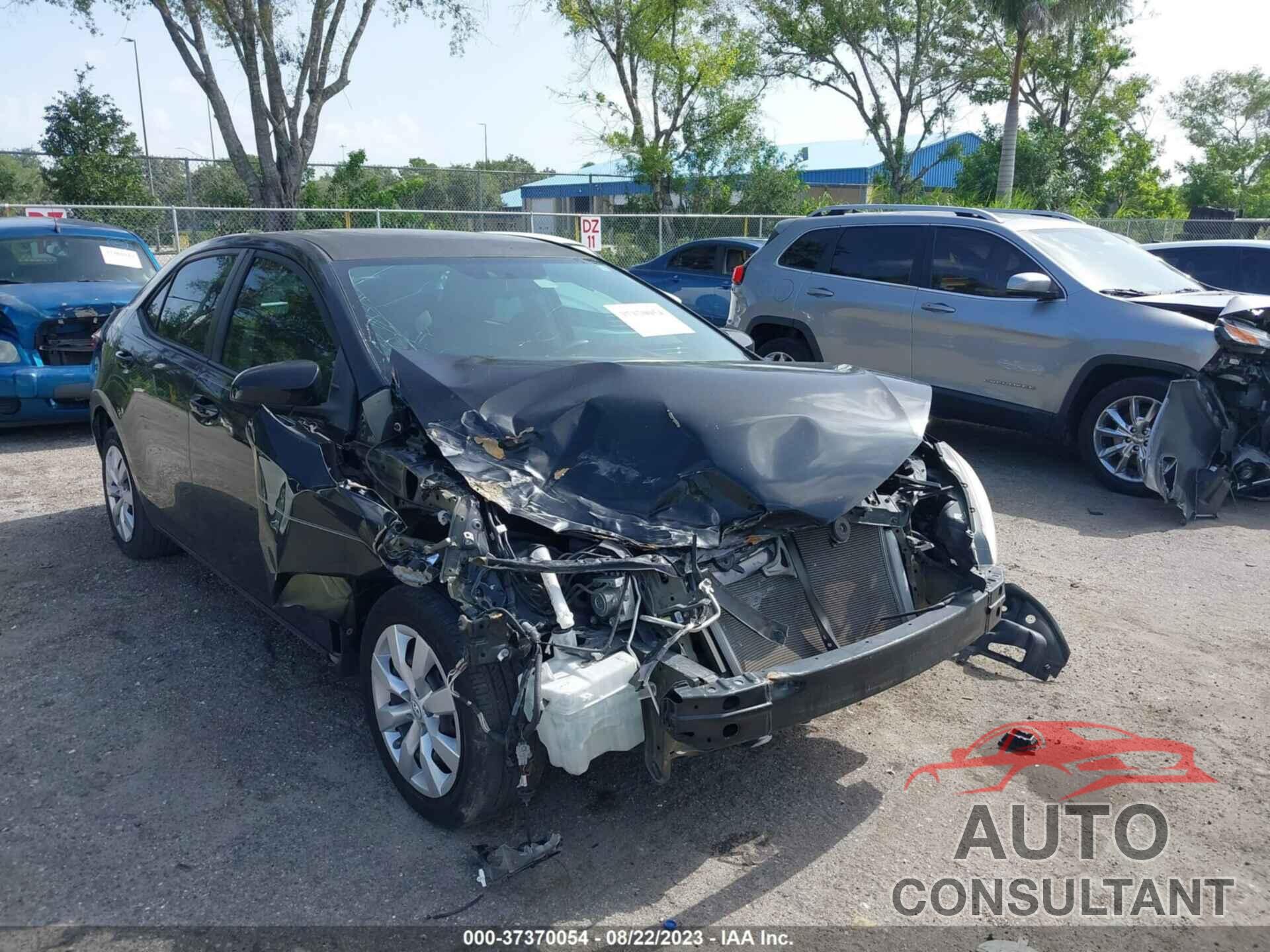 TOYOTA COROLLA 2016 - 5YFBURHE5GP398467