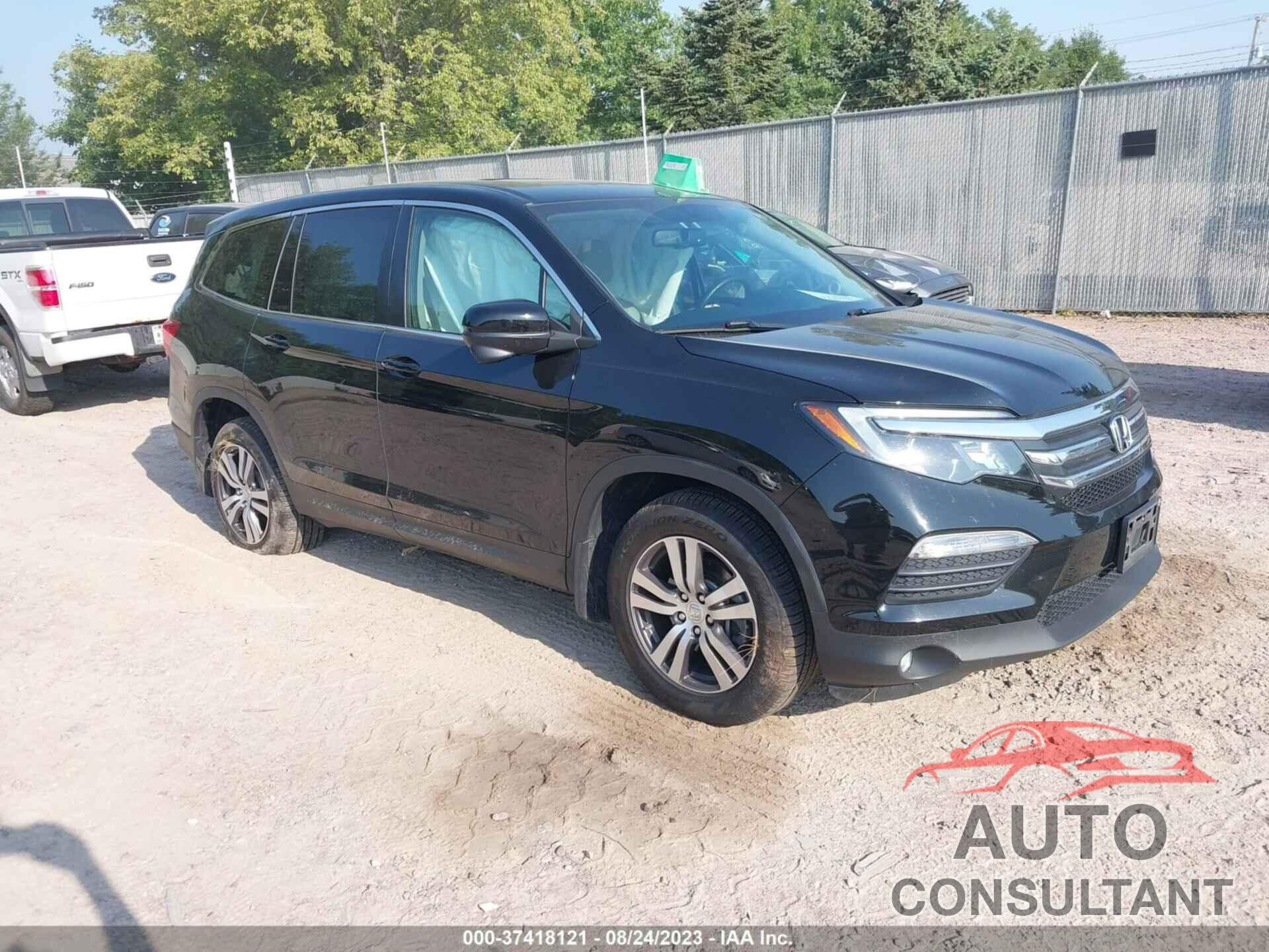 HONDA PILOT 2017 - 5FNYF6H77HB055757