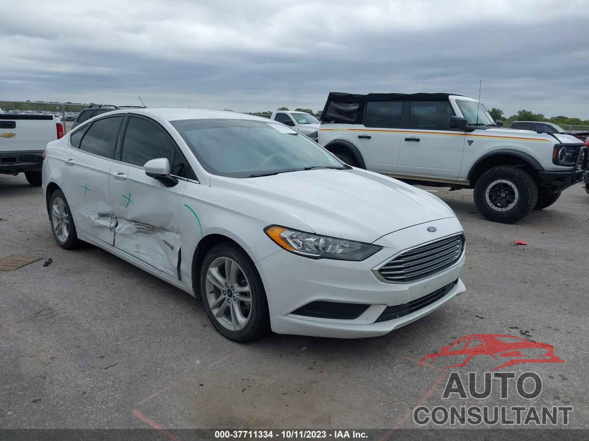 FORD FUSION HYBRID 2018 - 3FA6P0LU4JR177694